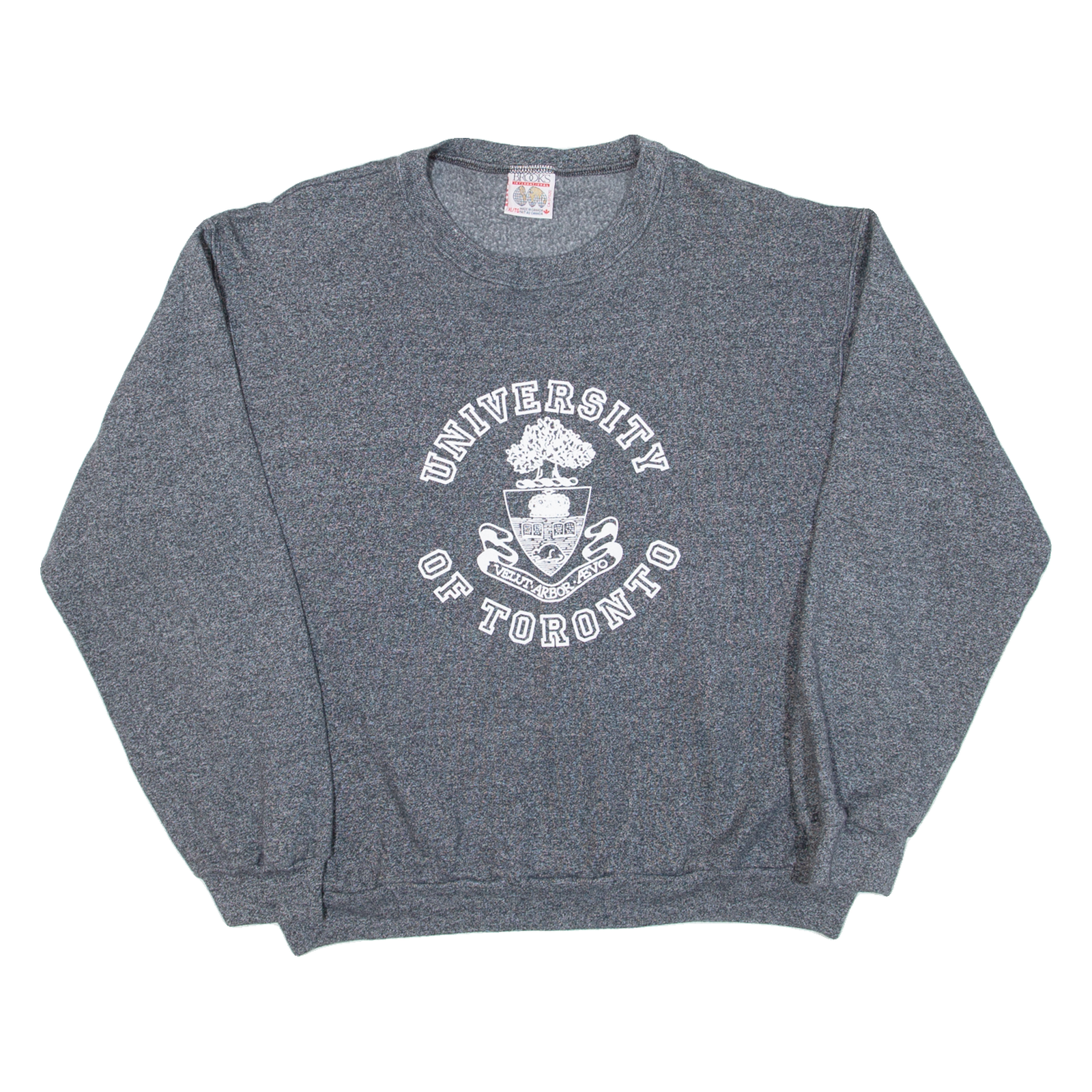 BROOKS University Of Toronto Mens Sweatshirt Grey USA XL Refurbished - N/A refurbished available on Cerqular