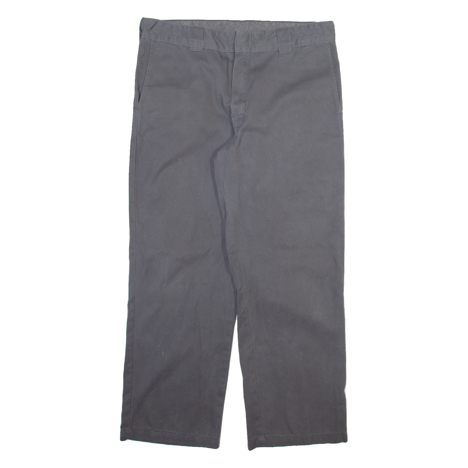 DICKIES Mens Trousers Grey Regular Straight W36 L29 Refurbished - N/A refurbished available on Cerqular