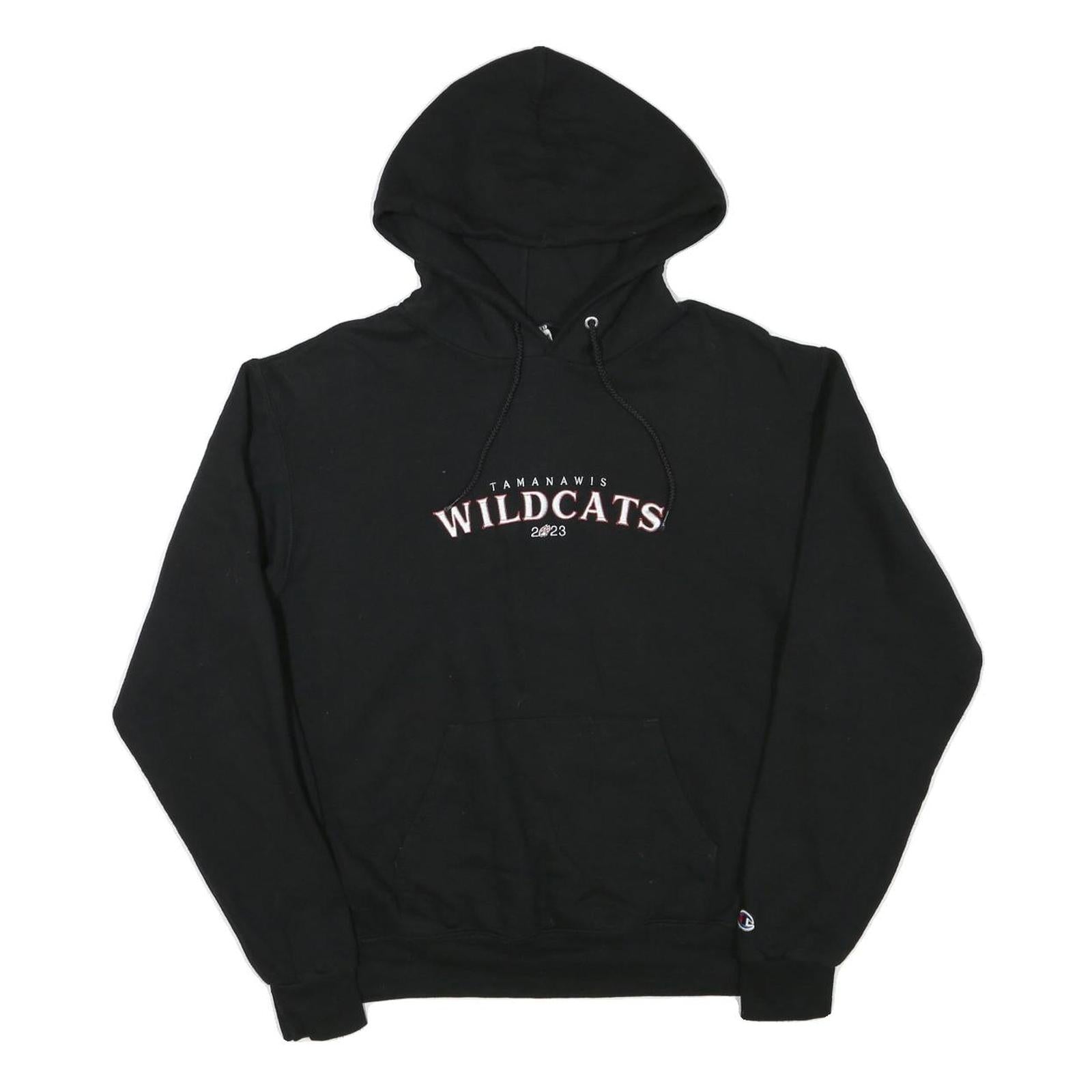 CHAMPION Mens Black Wildcats Hoodie M Cotton Blend Pullover Drawstring Refurbished - N/A refurbished available on Cerqular