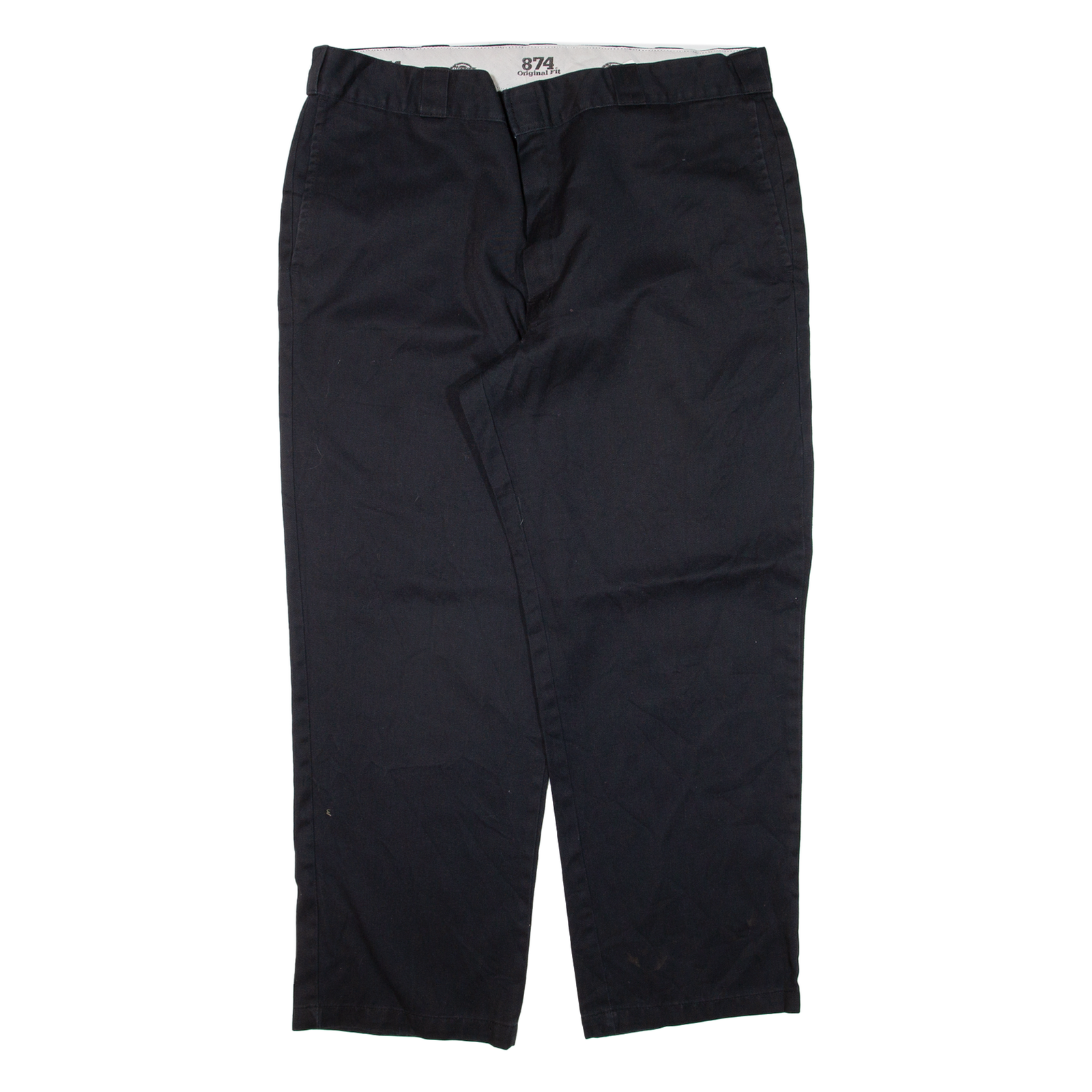 DICKIES 874 Workwear Mens Trousers Black Regular Straight W40 L28 Refurbished - N/A refurbished available on Cerqular