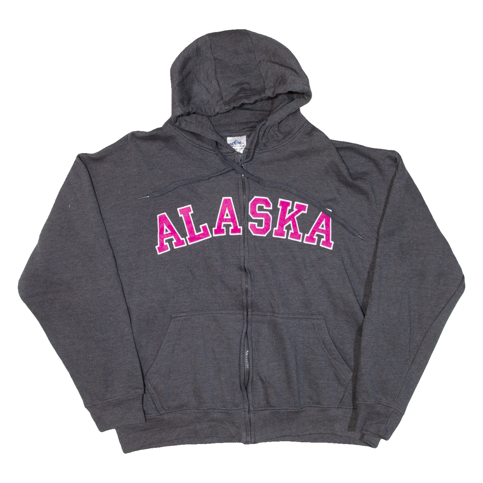 Alaska Womens Grey Hoodie Full Zip L Refurbished - N/A refurbished available on Cerqular