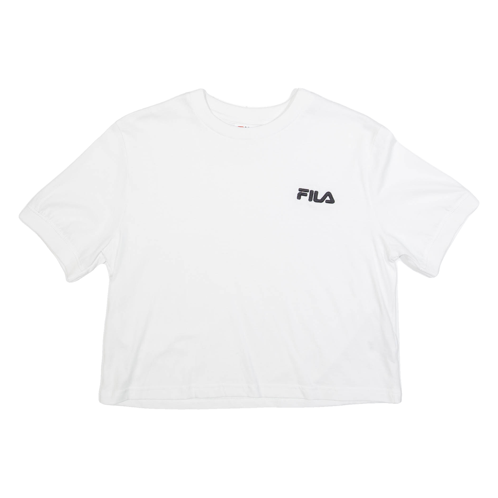 FILA Cropped Womens T-Shirt White XS Refurbished - N/A refurbished available on Cerqular
