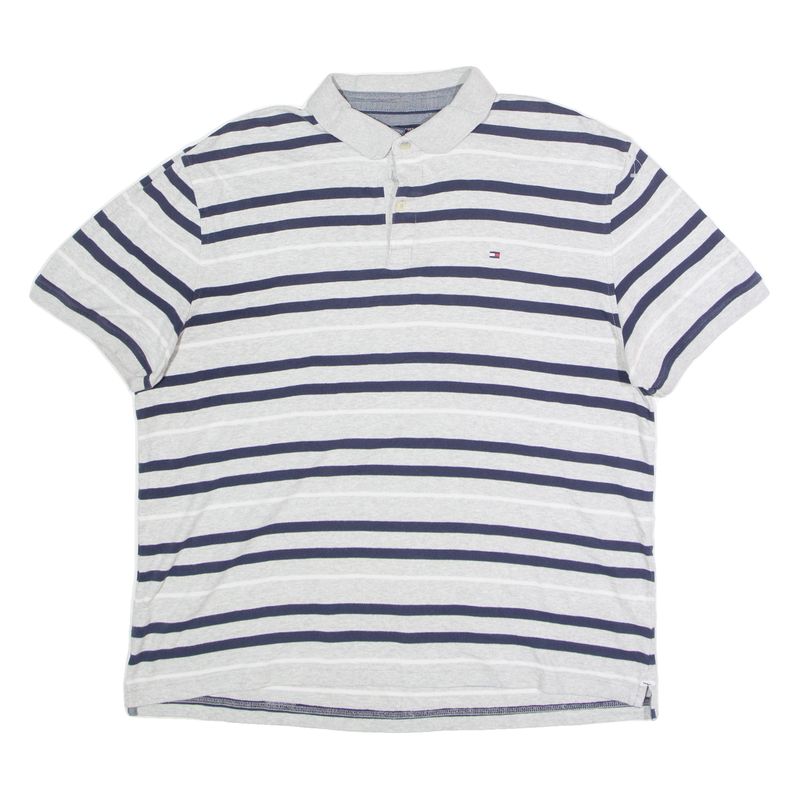 Buy TOMMY HILFIGER Mens Polo Shirt Grey Striped XL Refurbished - $33.79 TOMMY HILFIGER Mens Polo Shirt Grey Striped XL Refurbished - N/A refurbished available on Cerqular