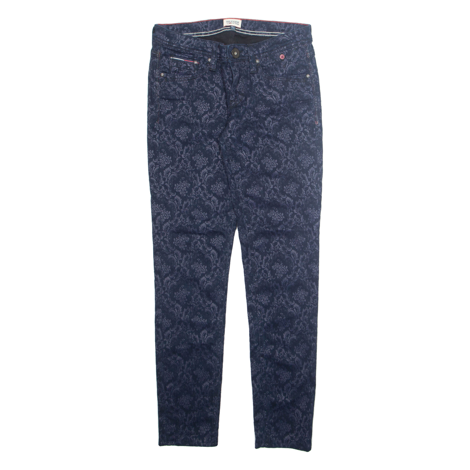 TOMMY HILFIGER Womens Jeans Blue Regular Skinny W28 L28 Refurbished - N/A refurbished available on Cerqular