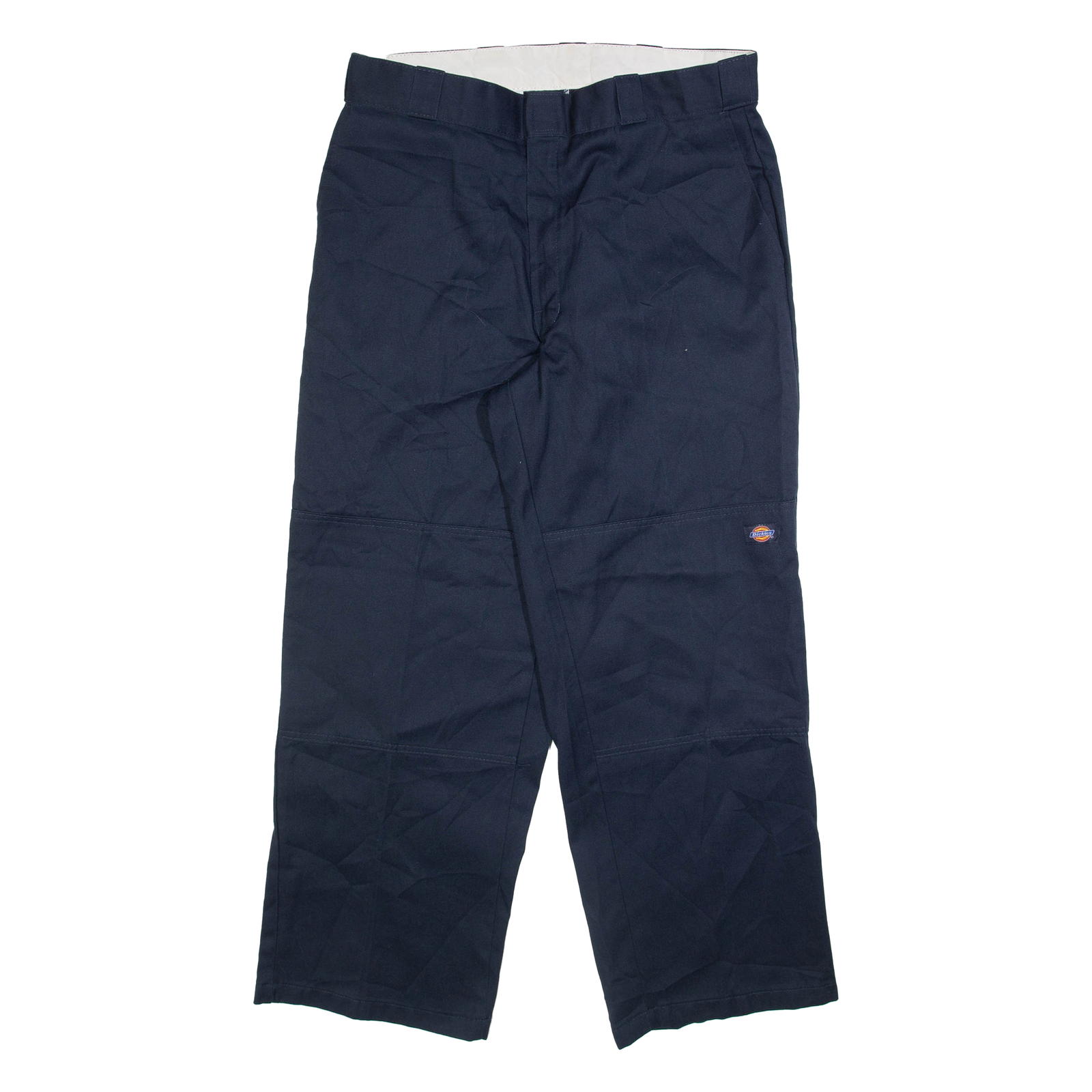 DICKIES Mens Trousers Blue Relaxed Straight W36 L30 Refurbished - N/A refurbished available on Cerqular