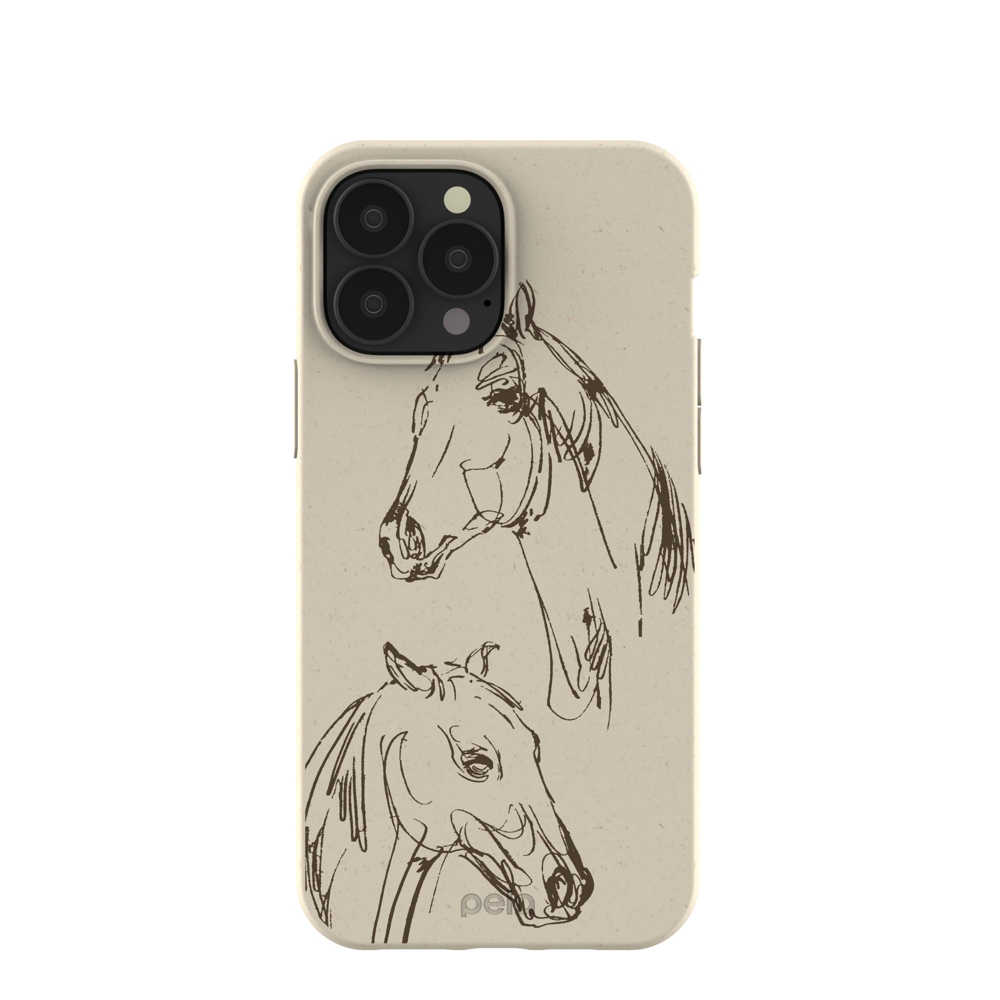 London Fog Equine iPhone 13 Pro Max Case Refurbished - Pela Case refurbished available on Cerqular