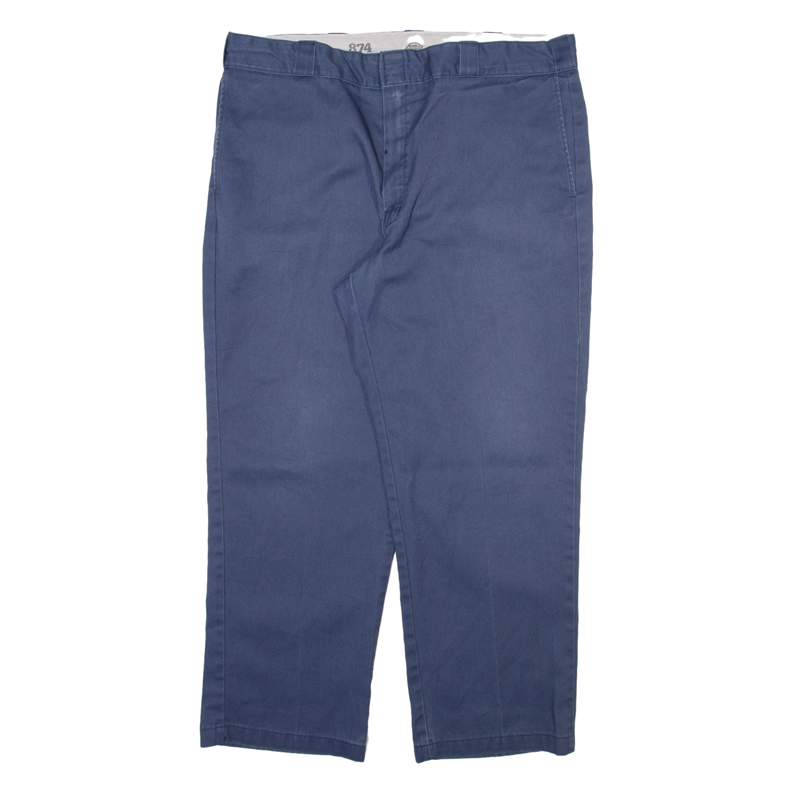 DICKIES 874 Workwear Mens Trousers Blue Regular Straight W38 L28 Refurbished - N/A refurbished available on Cerqular
