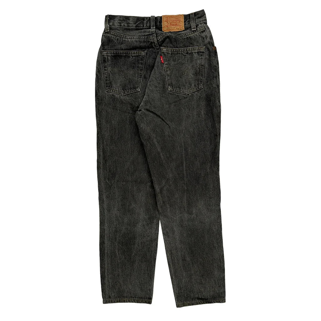 Levis Jeans - 24W UK 6 Grey Denim Refurbished - Thrifted (note: this is a term often used to describe second- refurbished available on Cerqular