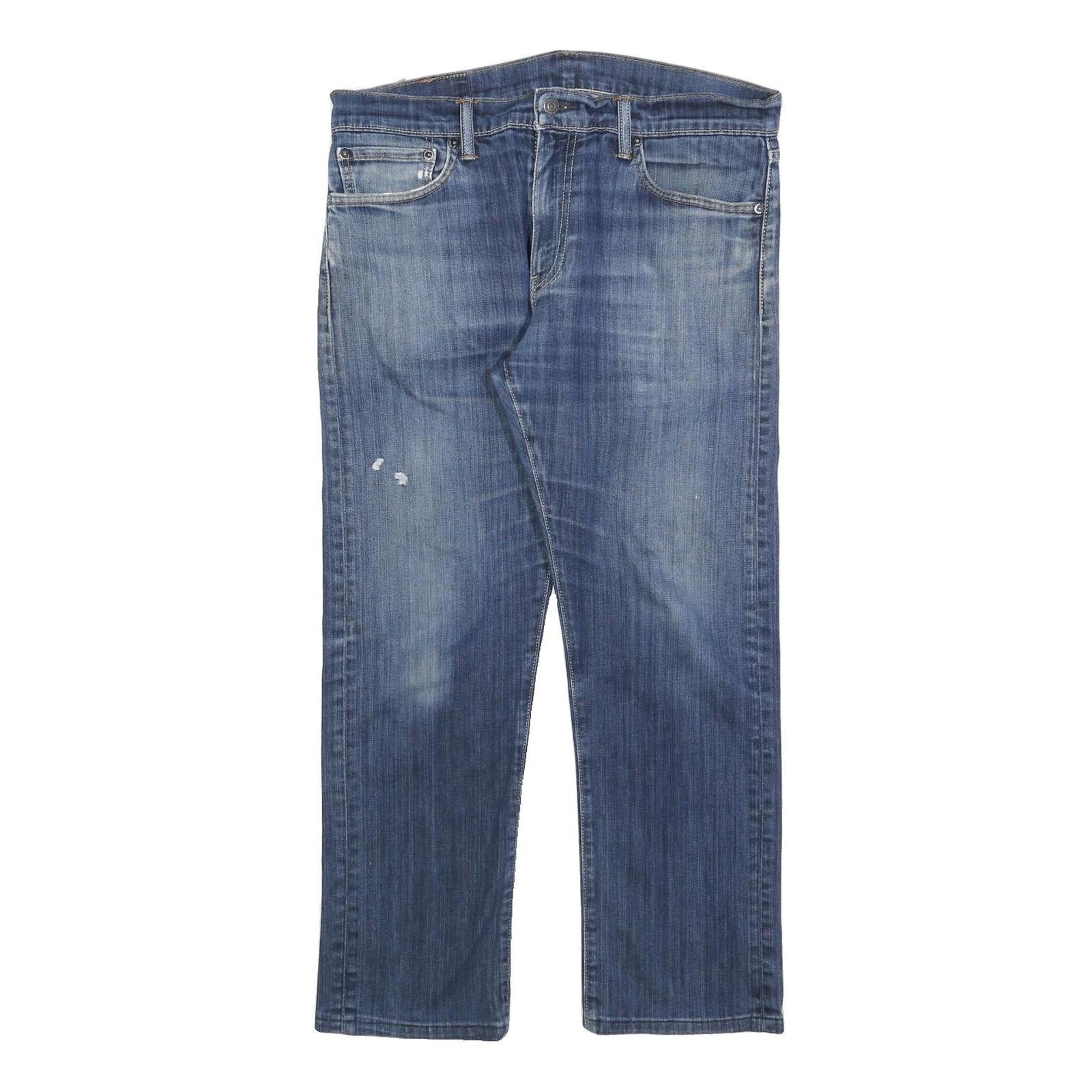 LEVI'S 504 Mens Jeans Blue Regular Straight Denim Medium W34 L27 Classic Cotton Refurbished - N/A refurbished available on Cerqular