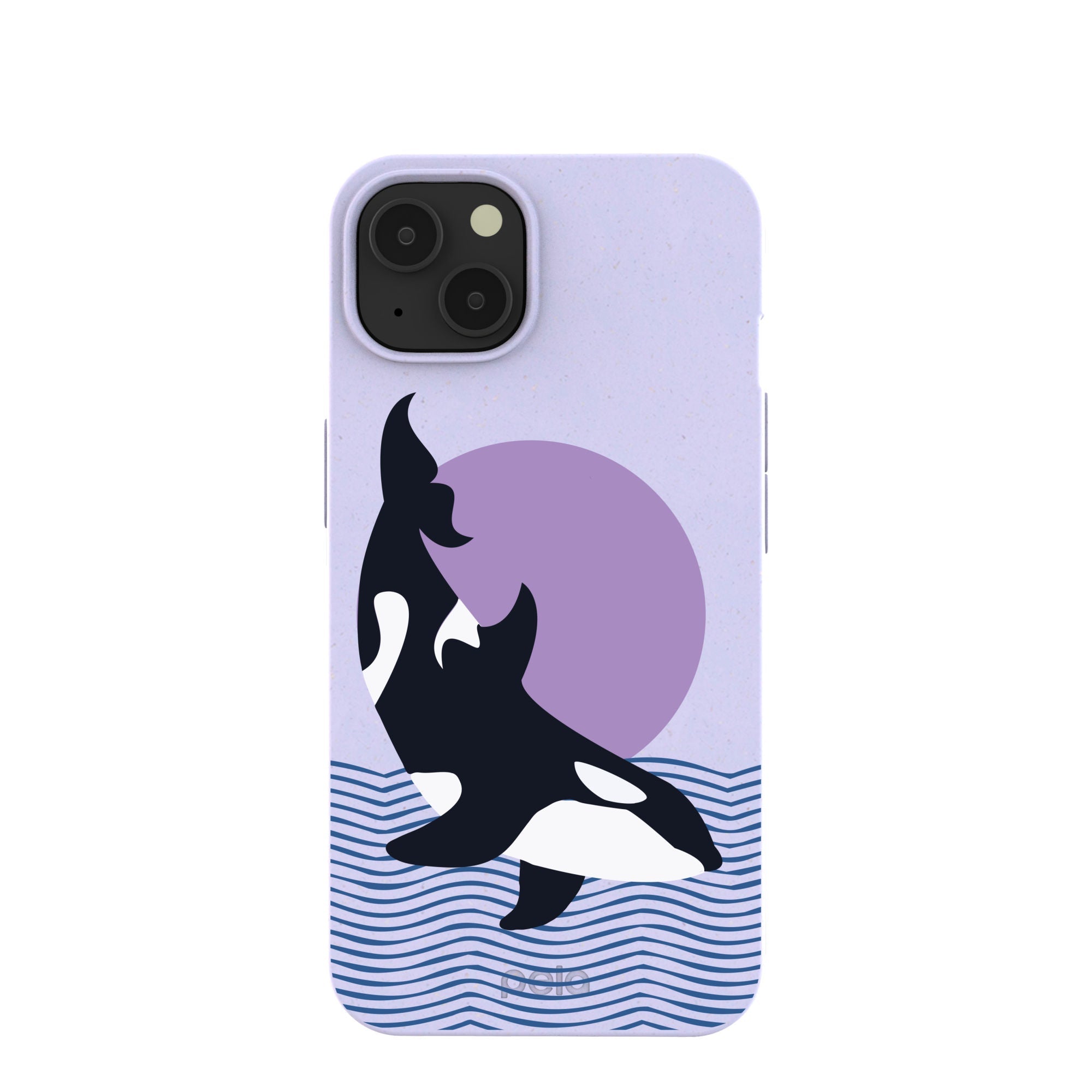 Lavender Orca iPhone 13 Case Refurbished - Pela Case refurbished available on Cerqular