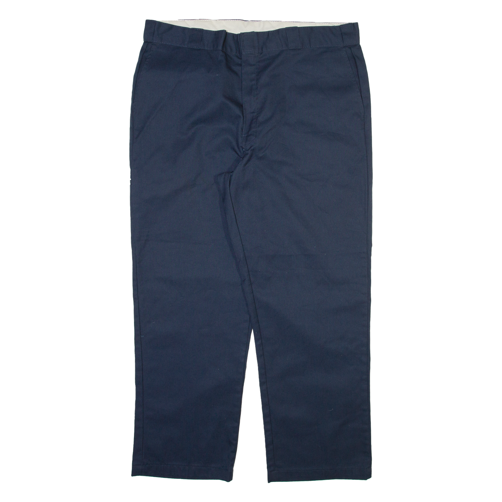 DICKIES Mens Trousers Blue Regular Straight W40 L30 Refurbished - N/A refurbished available on Cerqular