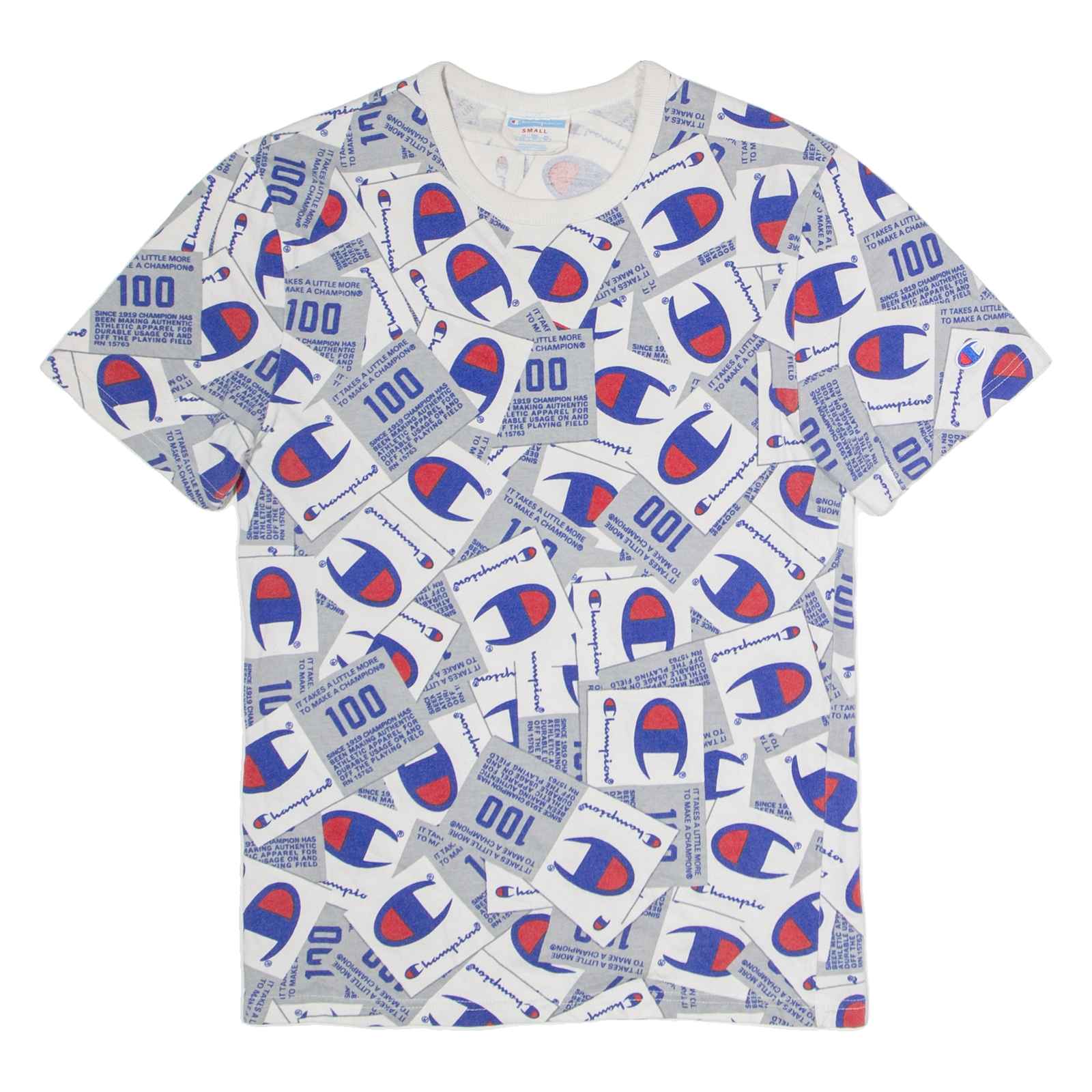 CHAMPION Mens T-Shirt Grey S Refurbished - N/A refurbished available on Cerqular