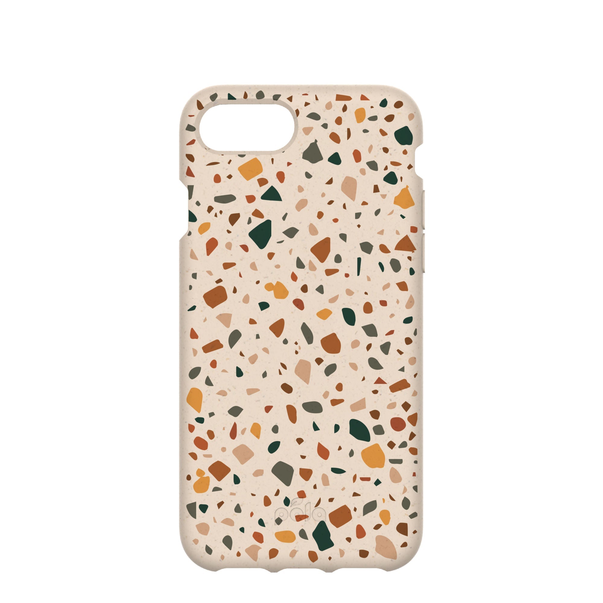 Seashell Wild Terrazzo iPhone 6/6s/7/8/SE Case Refurbished - Pela Case refurbished available on Cerqular