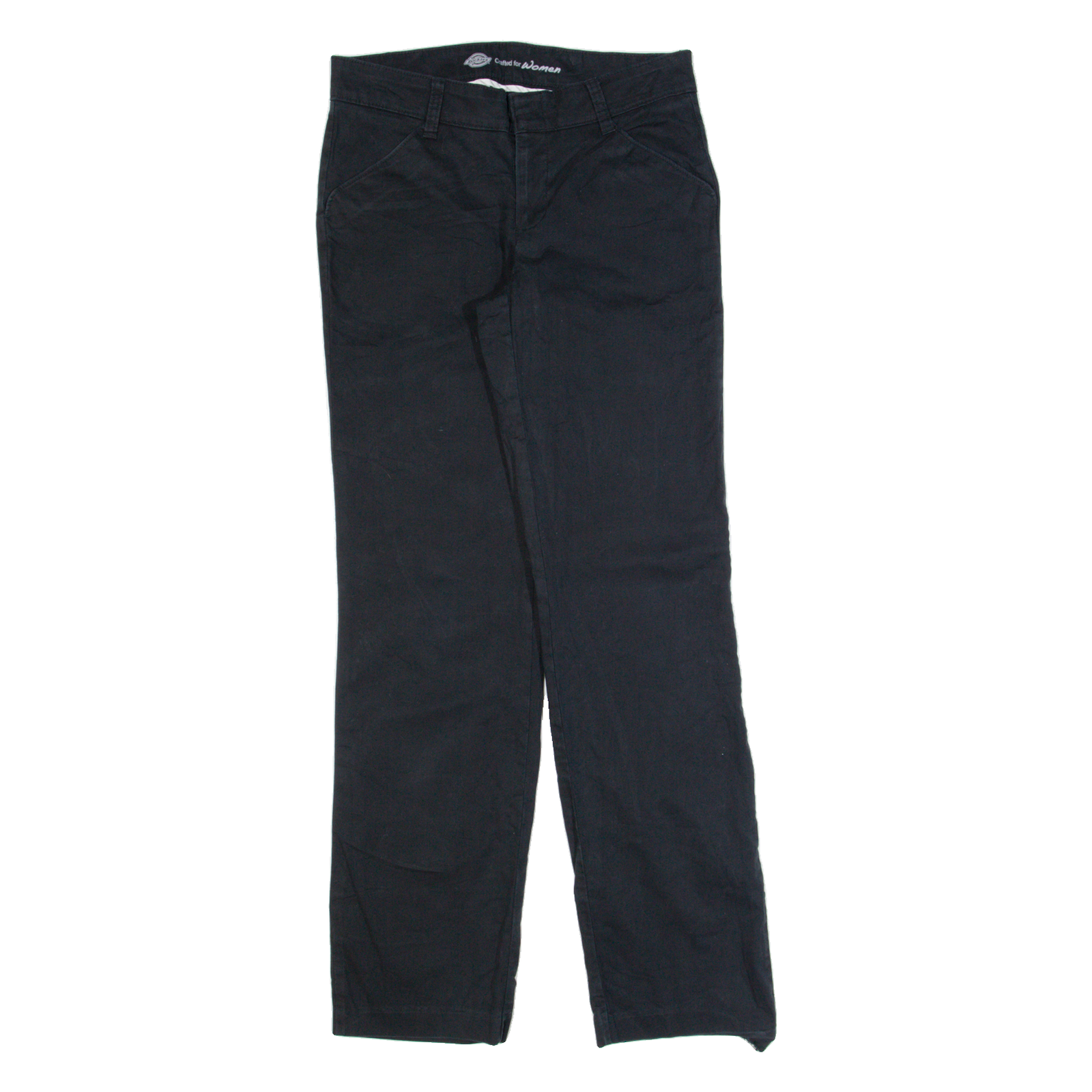 DICKIES Workwear Womens Trousers Black Relaxed Straight W30 L32 Refurbished - N/A refurbished available on Cerqular