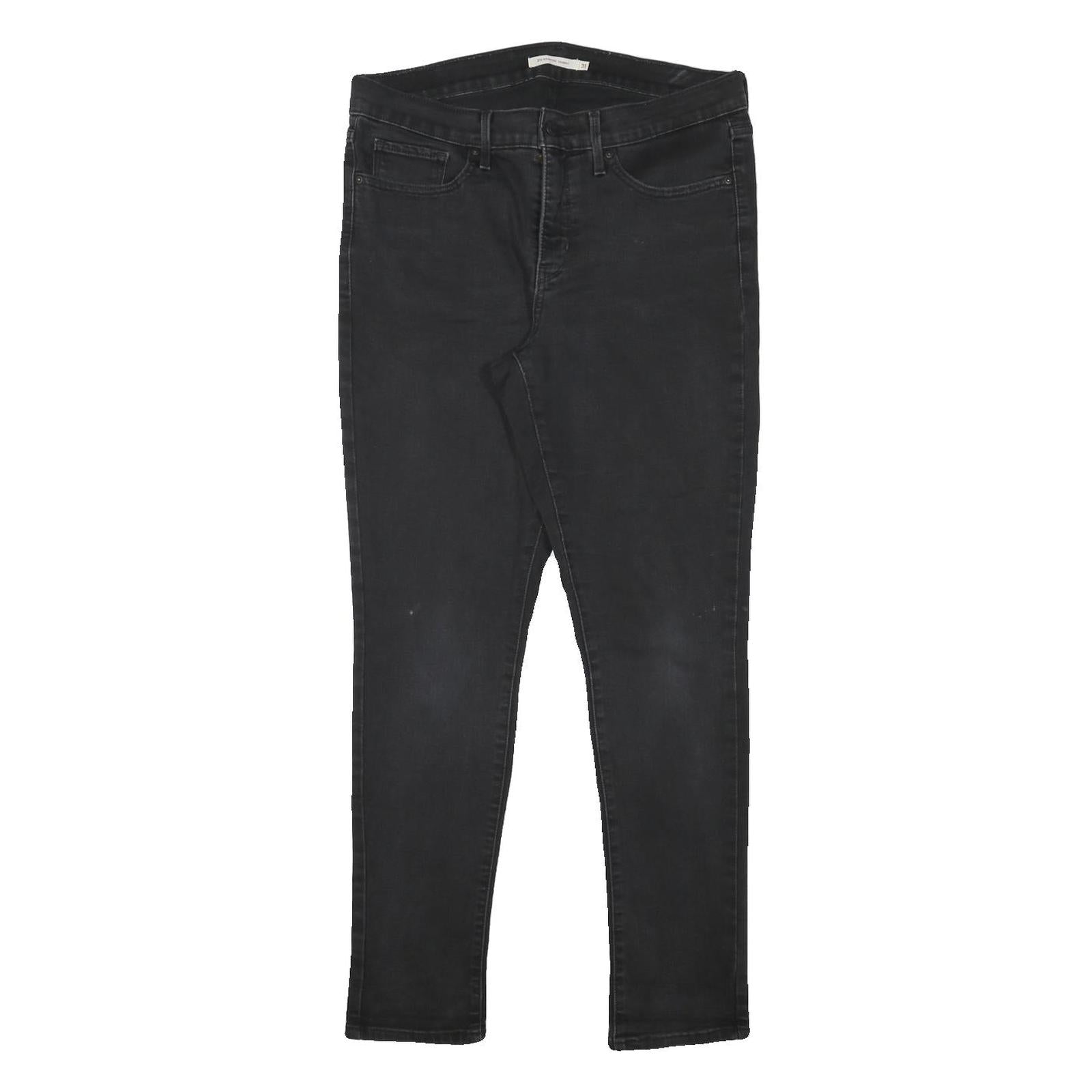 LEVI'S 311 Womens Slim Black Denim Medium Wash Jeans W32 L29 Slim Fit Zip Refurbished - N/A refurbished available on Cerqular