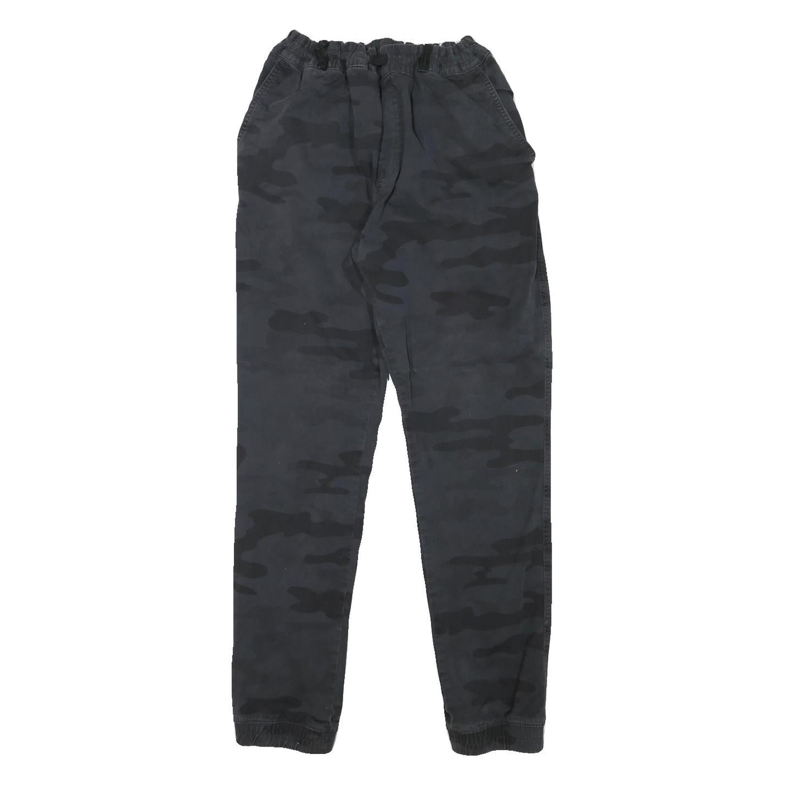 Buy Mens Cotton Blend Black Camouflage Slim Tapered Trousers W24 L30 Casual Stylish Refurbished - $23.39 Mens Cotton Blend Black Camouflage Slim Tapered Trousers W24 L30 Casual Stylish Refurbished - N/A refurbished available on Cerqular