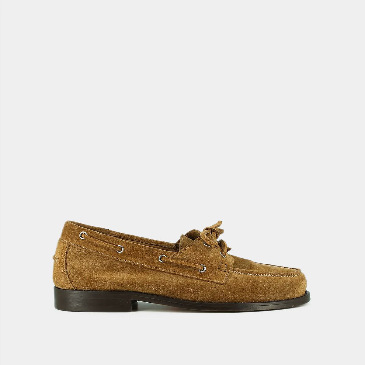 Mocassins Olga Croute Beige-Fonce | Color: BEIGE FONCE | Size: 38 Refurbished - Rue Madame is a known brand, and the standardized name is " refurbished available on Cerqular