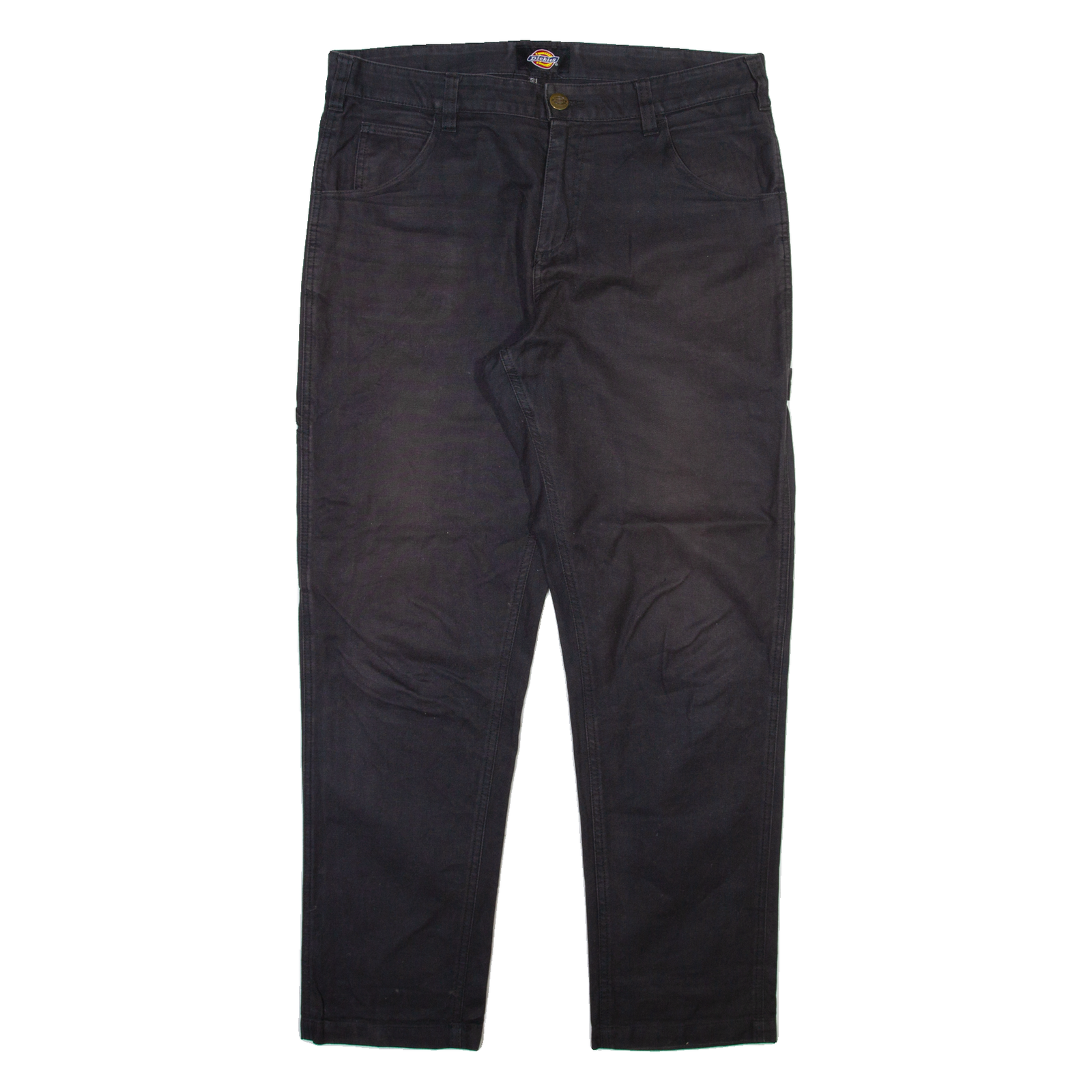 DICKIES Carpenter Workwear Womens Trousers Black Relaxed Tapered W36 L30 Refurbished - N/A refurbished available on Cerqular
