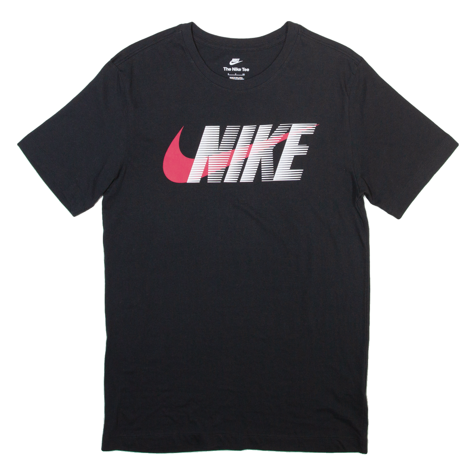 NIKE Mens T-Shirt Black Crew Neck S Refurbished - N/A refurbished available on Cerqular