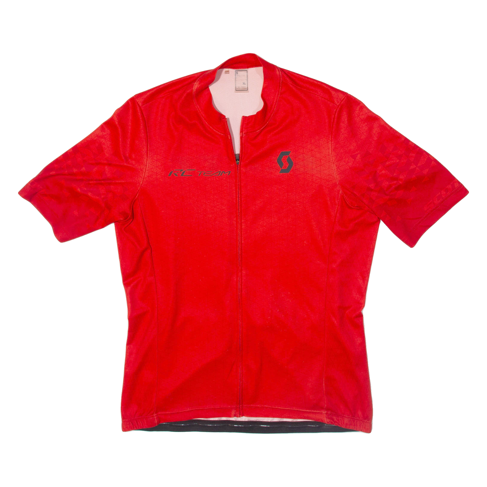 SCOTT Full Zip Cycling Mens Jersey Red 2XL Refurbished - N/A refurbished available on Cerqular