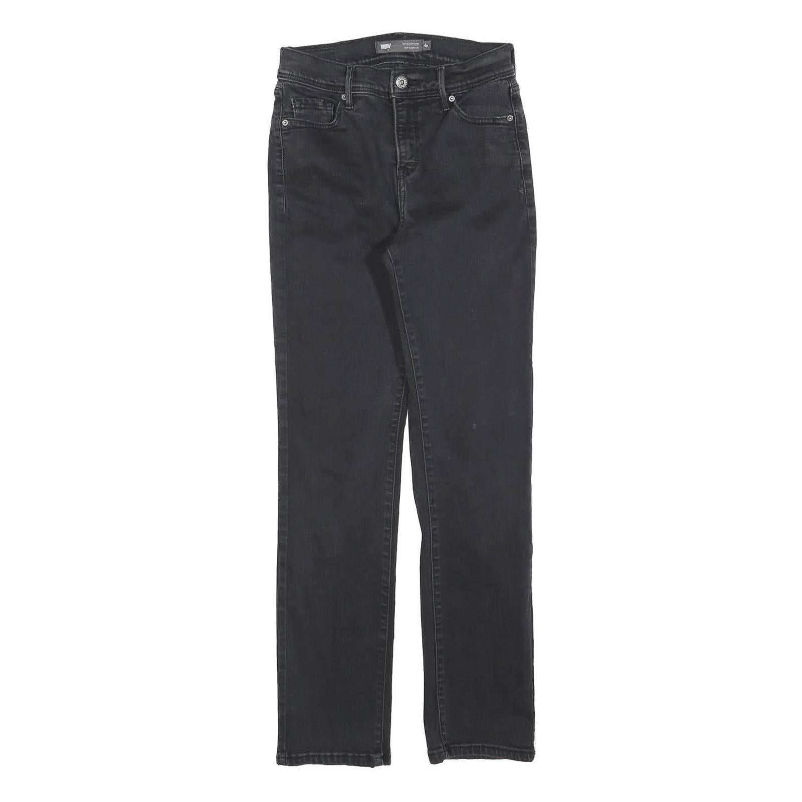 LEVI'S 512 Bootcut Womens Black Slim Denim Jeans W25 L28 Stretch Stylish Refurbished - N/A refurbished available on Cerqular