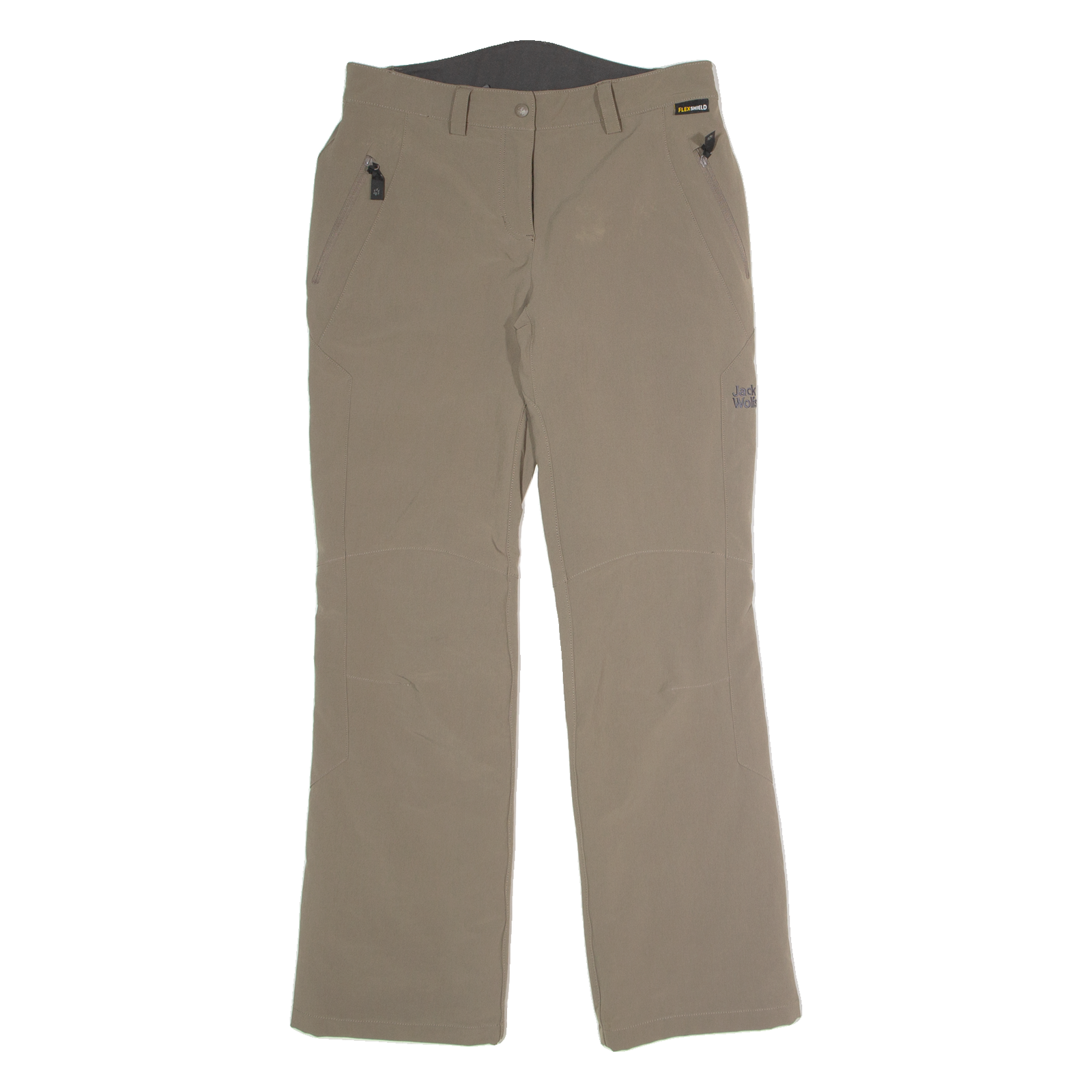 JACK WOLFSKIN Outdoor Womens Trousers Brown Regular Straight W28 L29 Refurbished - N/A refurbished available on Cerqular