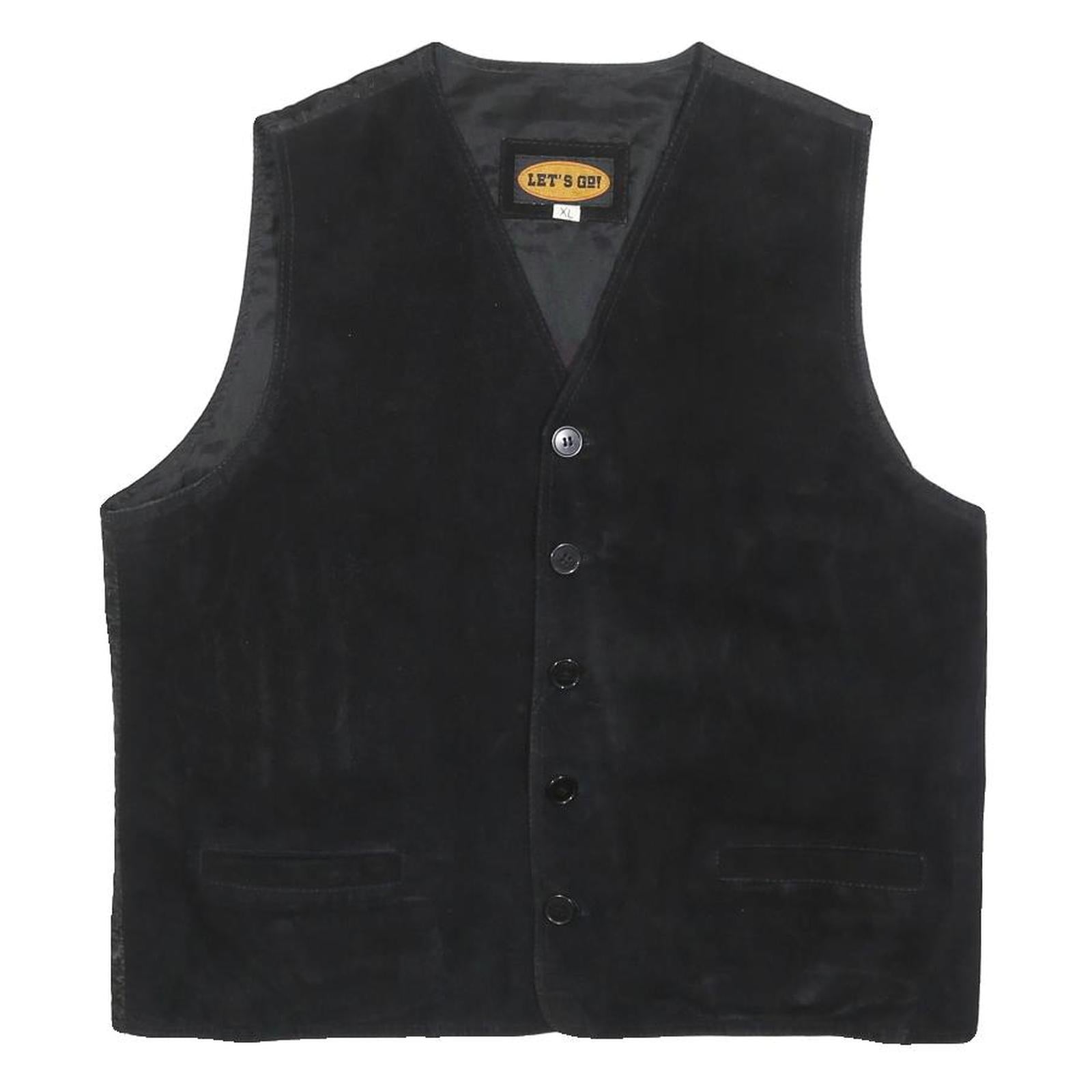 Buy LETS GO Mens Black Jacket XL Polyester Button Plain Classic Vest Style Refurbished - $58.49 LETS GO Mens Black Jacket XL Polyester Button Plain Classic Vest Style Refurbished - N/A refurbished available on Cerqular