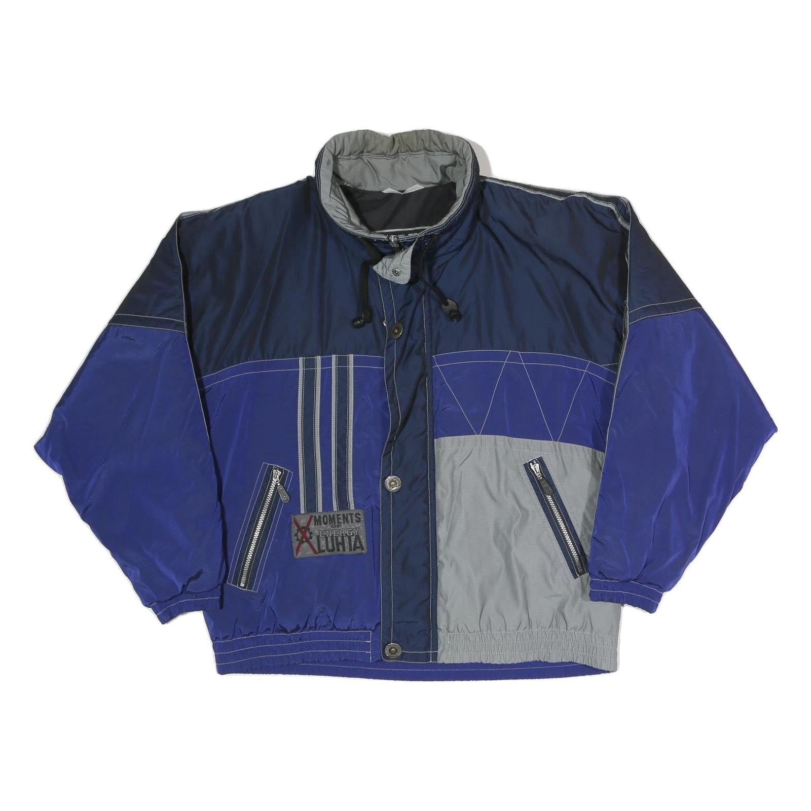 Buy MOMENTS OF ENERGY LUHTA Mens Navy Blue & Grey Zip Up Polyester Blend Jacket XL Refurbished - $45.49 MOMENTS OF ENERGY LUHTA Mens Navy Blue & Grey Zip Up Polyester Blend Jacket XL Refurbished - N/A refurbished available on Cerqular