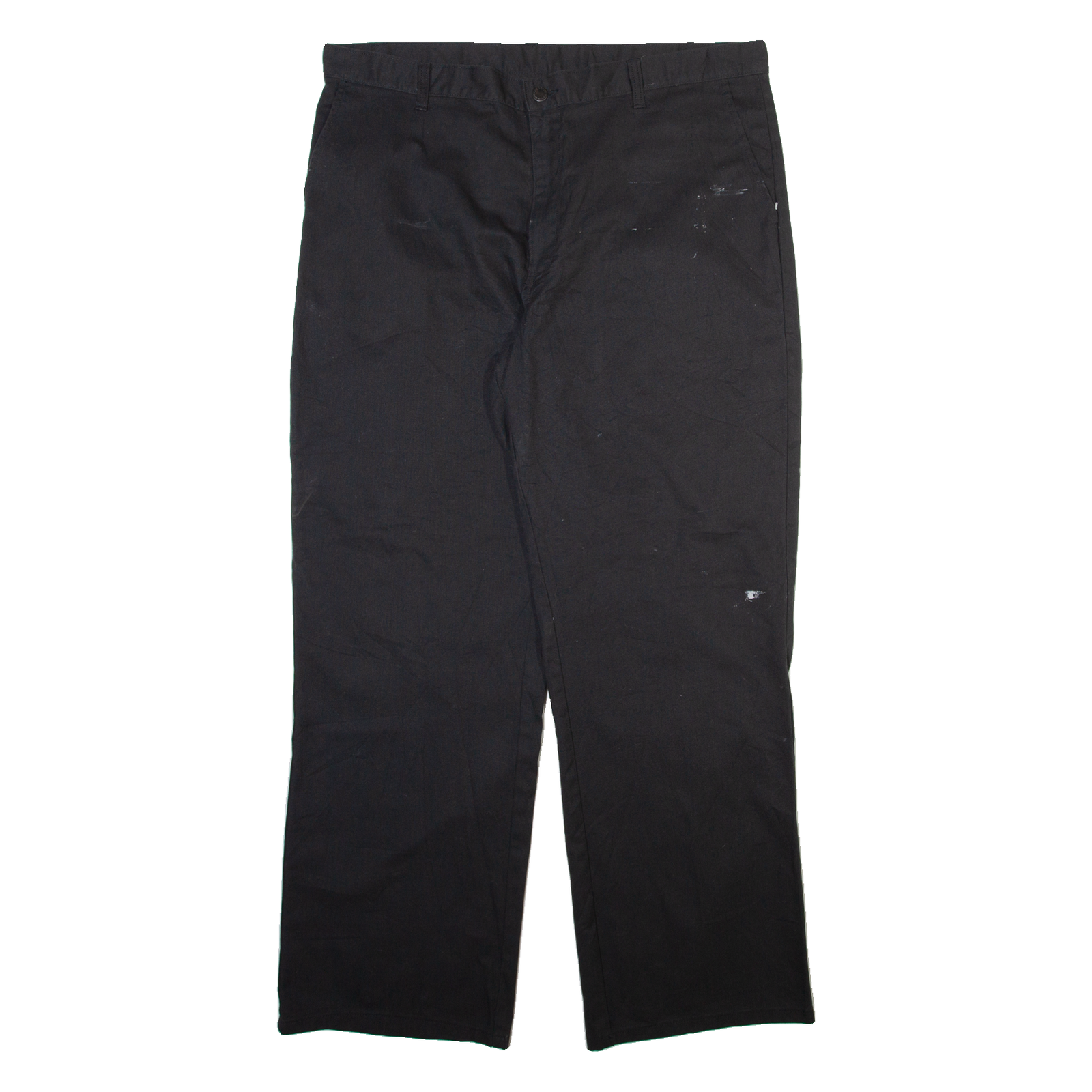 DICKIES Womens Trousers Black Relaxed Straight W38 L31 Refurbished - N/A refurbished available on Cerqular