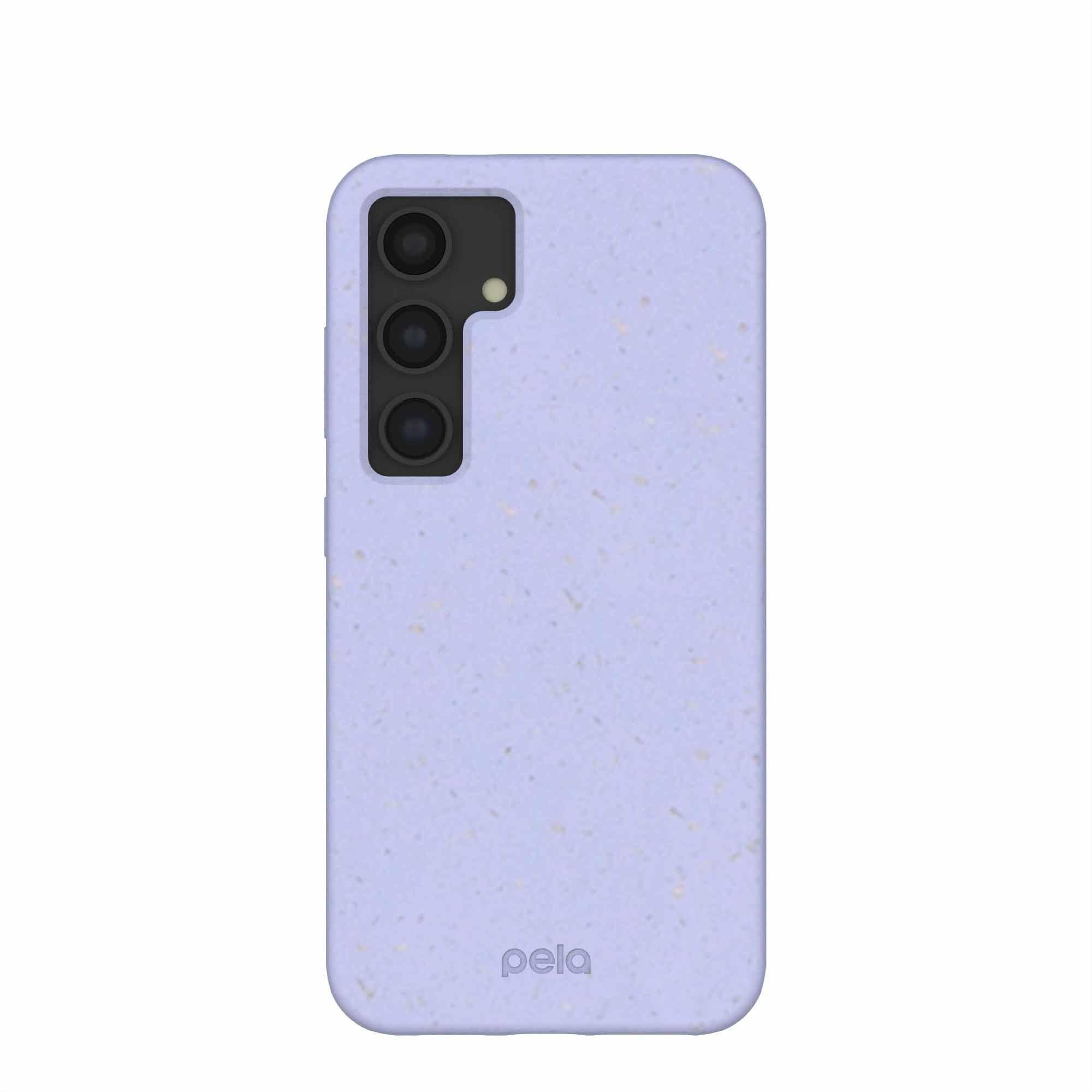 Lavender Samsung S24 Phone Case Refurbished - Pela Case refurbished available on Cerqular