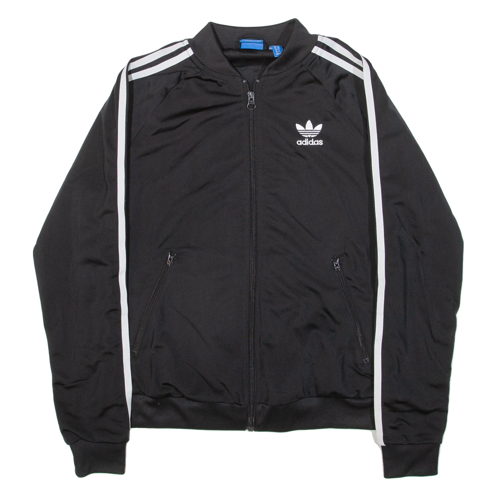 ADIDAS Womens Track Jacket Black UK 10 Refurbished - N/A refurbished available on Cerqular