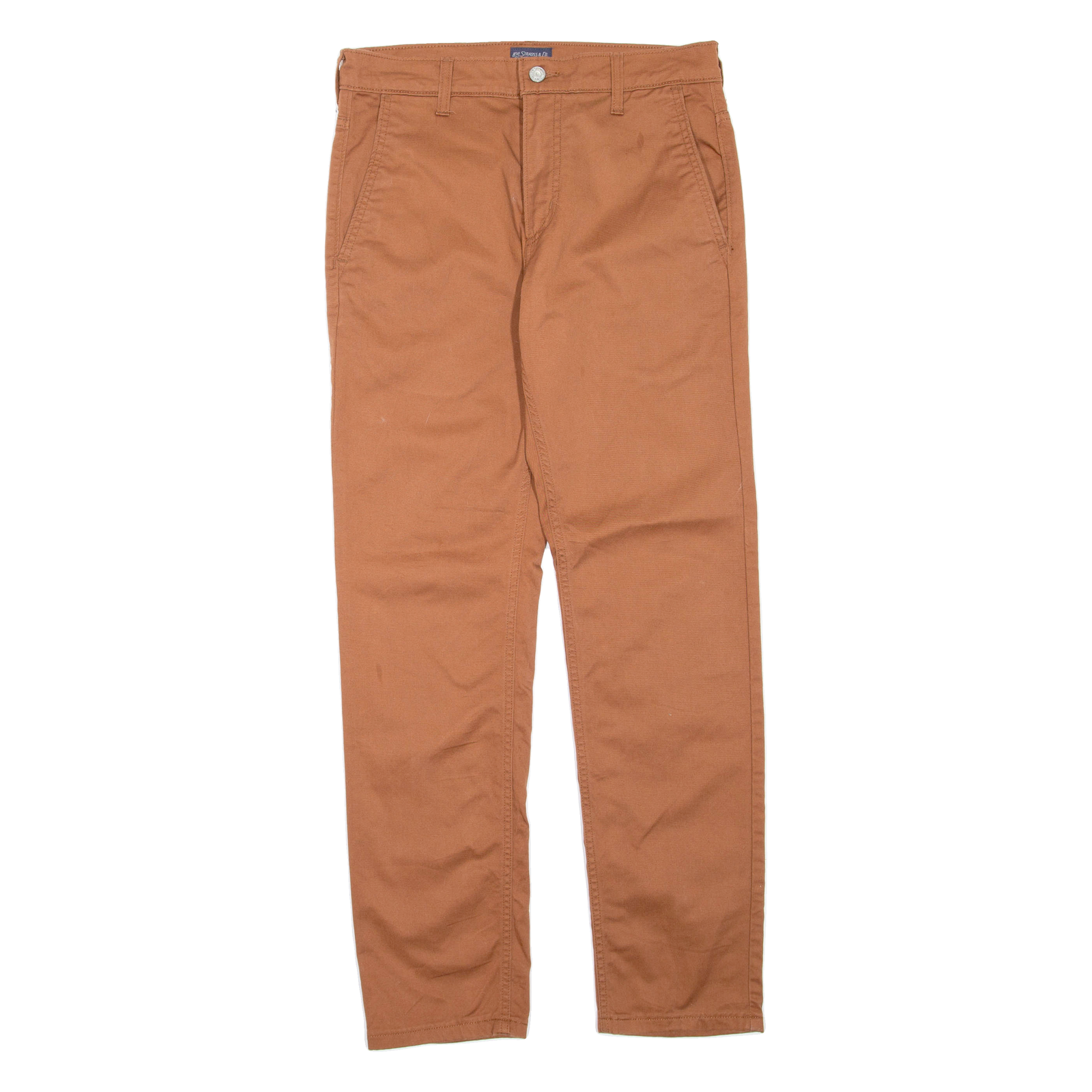 LEVI'S Mens Trousers Brown Regular Tapered 90s W30 L30 Refurbished - N/A refurbished available on Cerqular