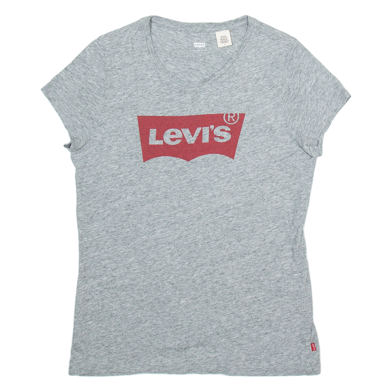 LEVI'S Womens T-Shirt Grey M Refurbished - N/A refurbished available on Cerqular
