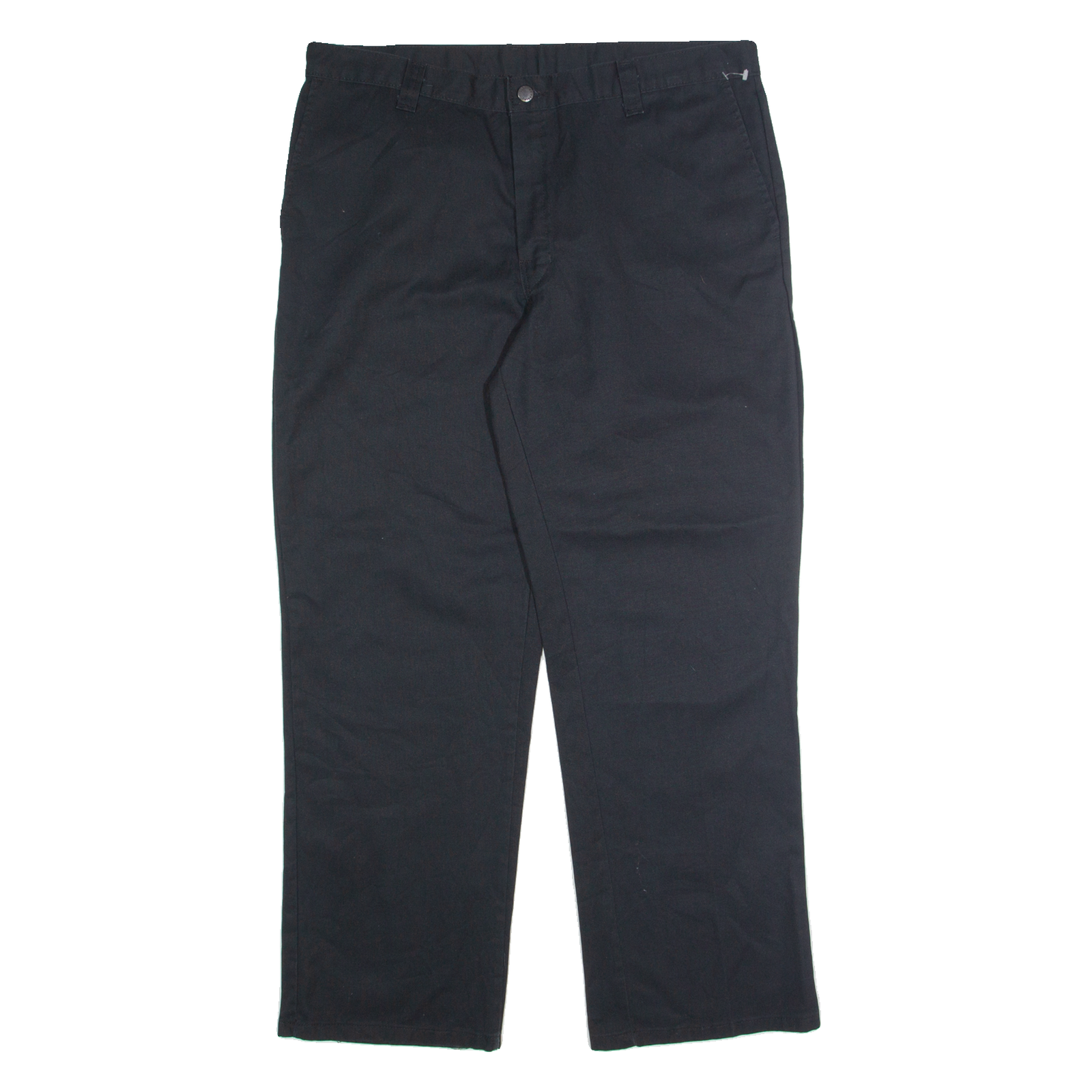 DICKIES Chino Mens Trousers Black Regular Straight W38 L30 Refurbished - N/A refurbished available on Cerqular