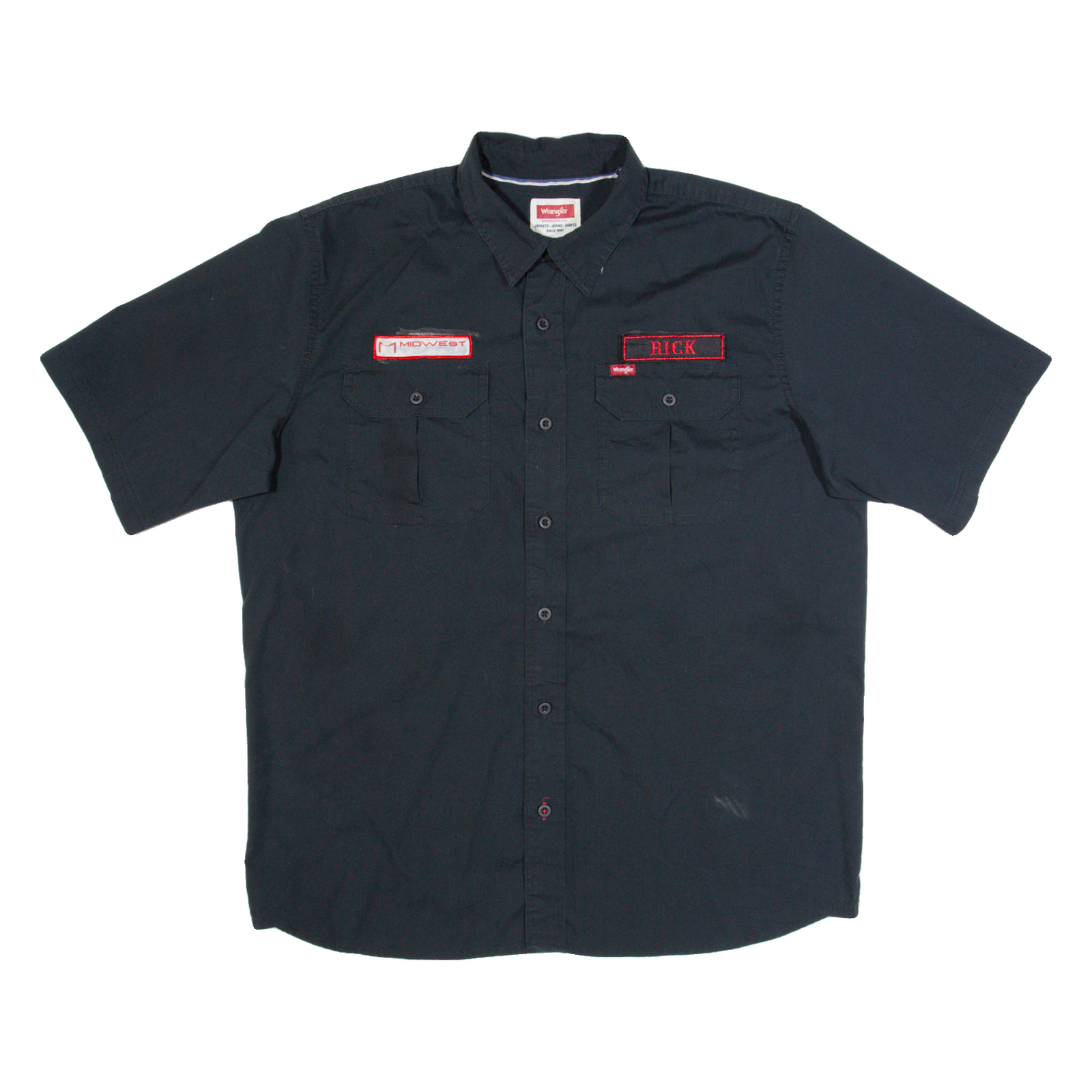 Buy WRANGLER Mens Worker Shirt Black L Refurbished - $25.99 WRANGLER Mens Worker Shirt Black L Refurbished - N/A refurbished available on Cerqular