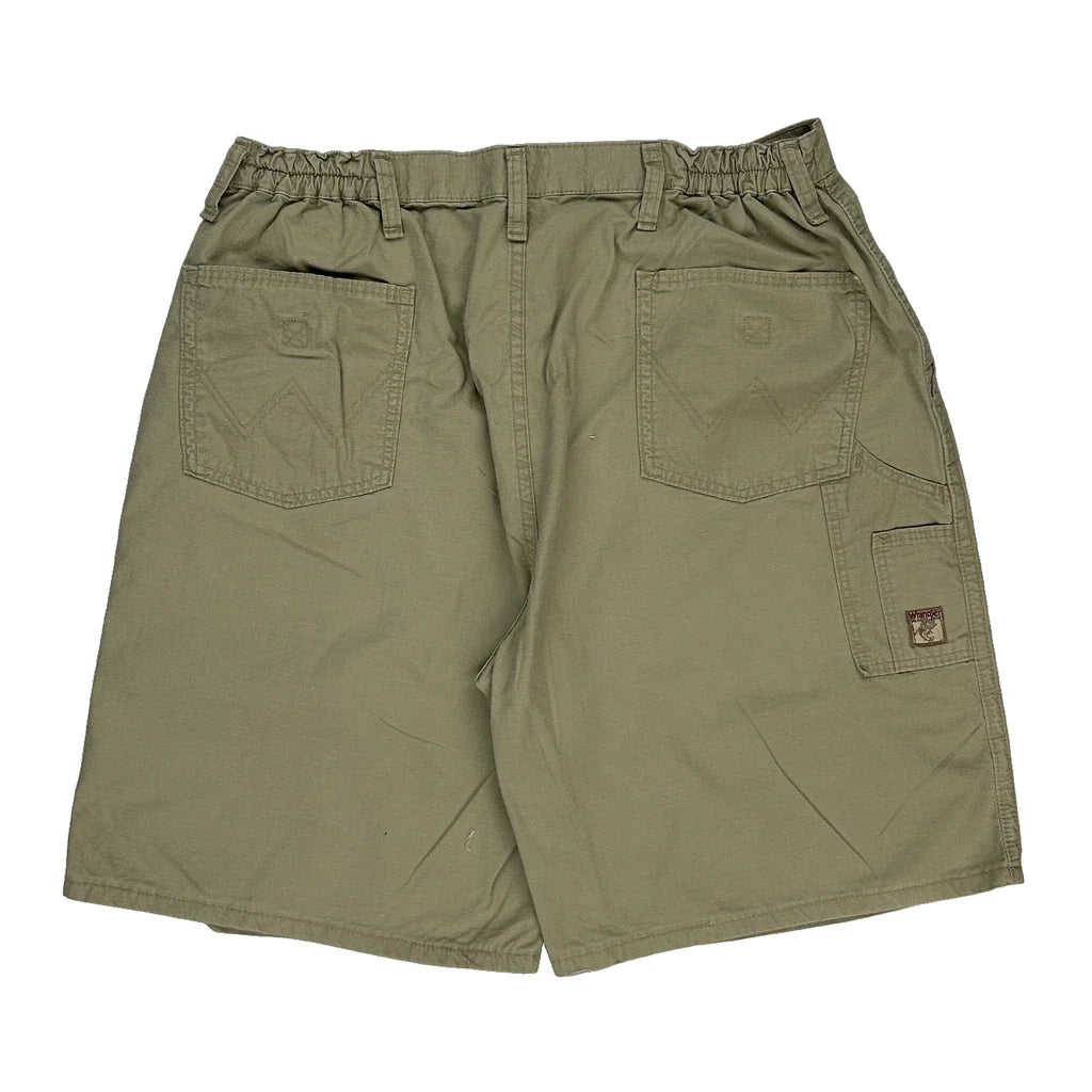 Buy Wrangler Cargo Shorts - 34W 9L Beige Cotton Refurbished - $14.06 Wrangler Cargo Shorts - 34W 9L Beige Cotton Refurbished - Thrifted (note: this is a term often used to describe second- refurbished available on Cerqular