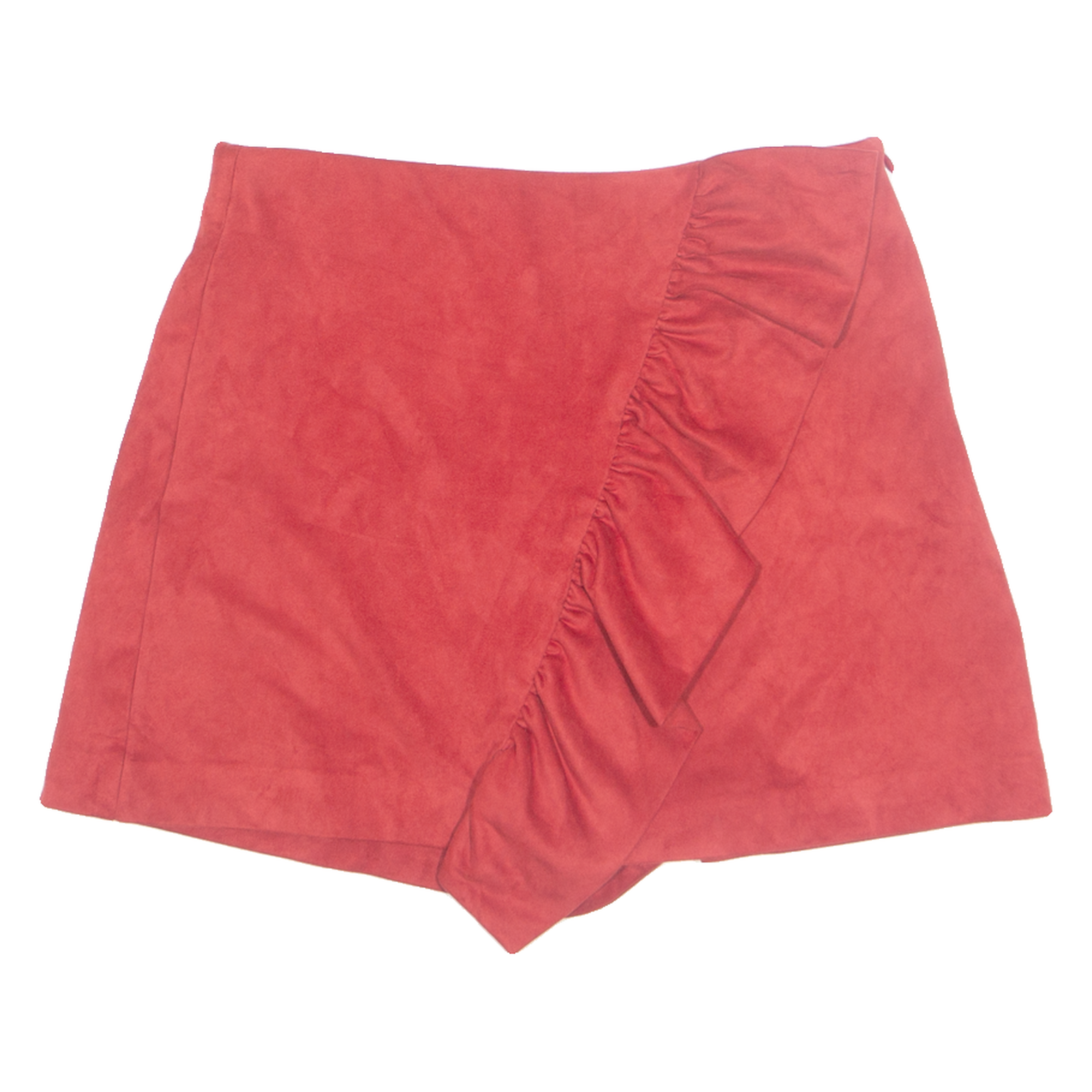 ZARA Womens Skort Skirt Red Short XS Refurbished - N/A refurbished available on Cerqular