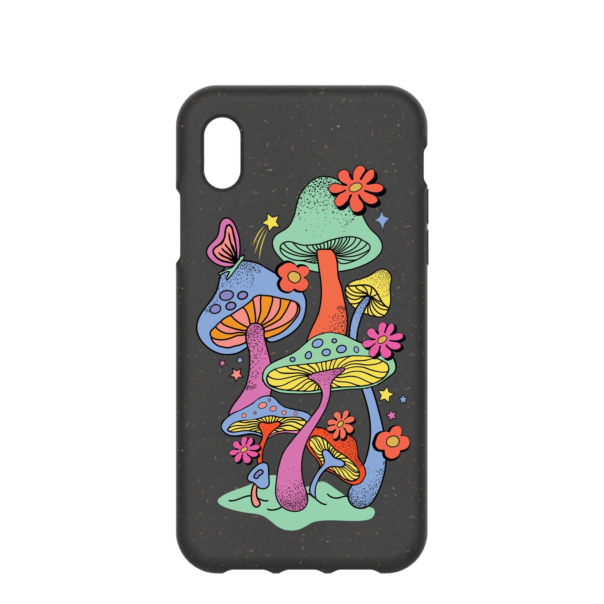 Black Magical Forest iPhone XR Case Refurbished - Pela Case refurbished available on Cerqular
