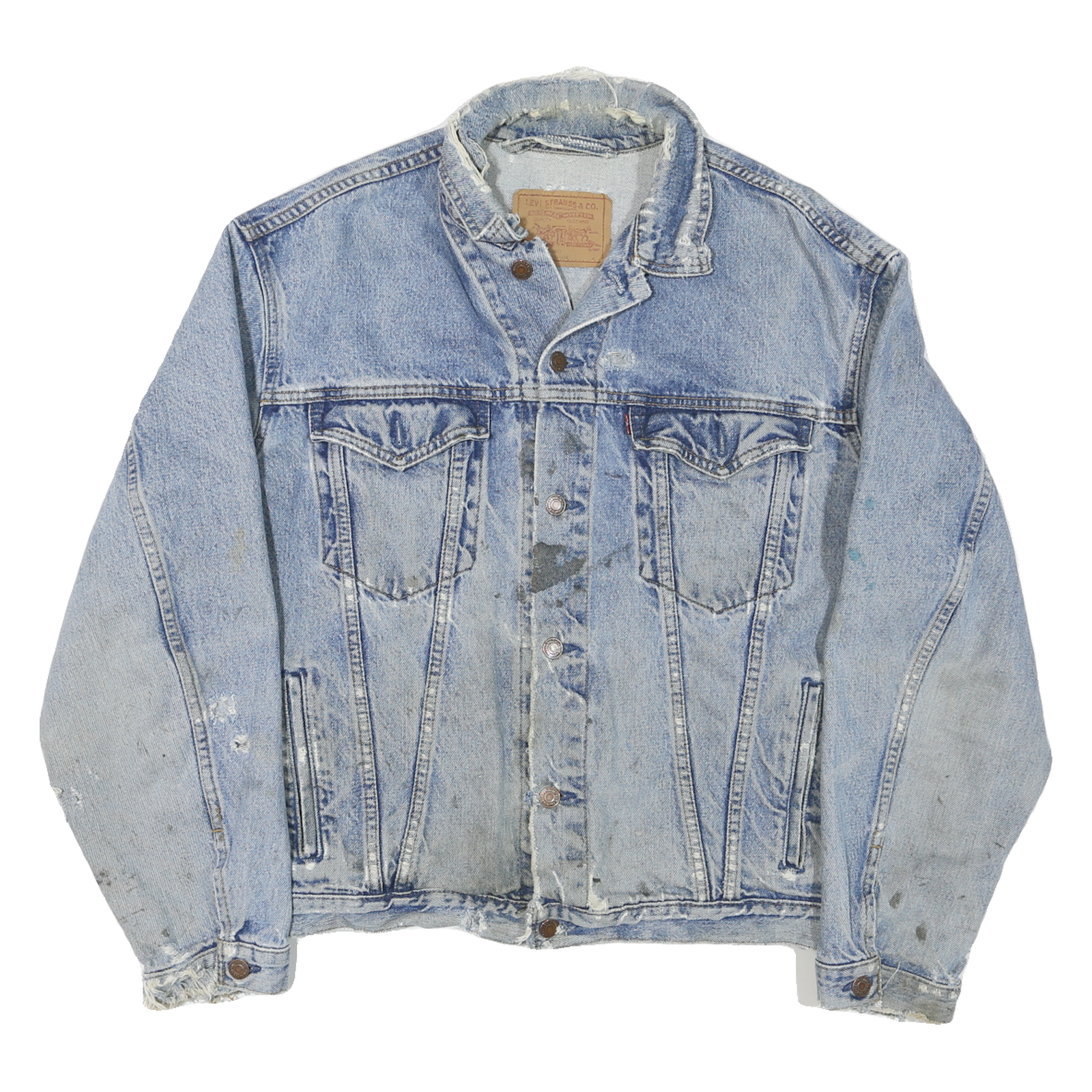 Buy LEVI'S Mens Blue Denim Button Jacket M Cotton Regular Fit Vintage Classic Refurbished - $46.79 LEVI'S Mens Blue Denim Button Jacket M Cotton Regular Fit Vintage Classic Refurbished - N/A refurbished available on Cerqular