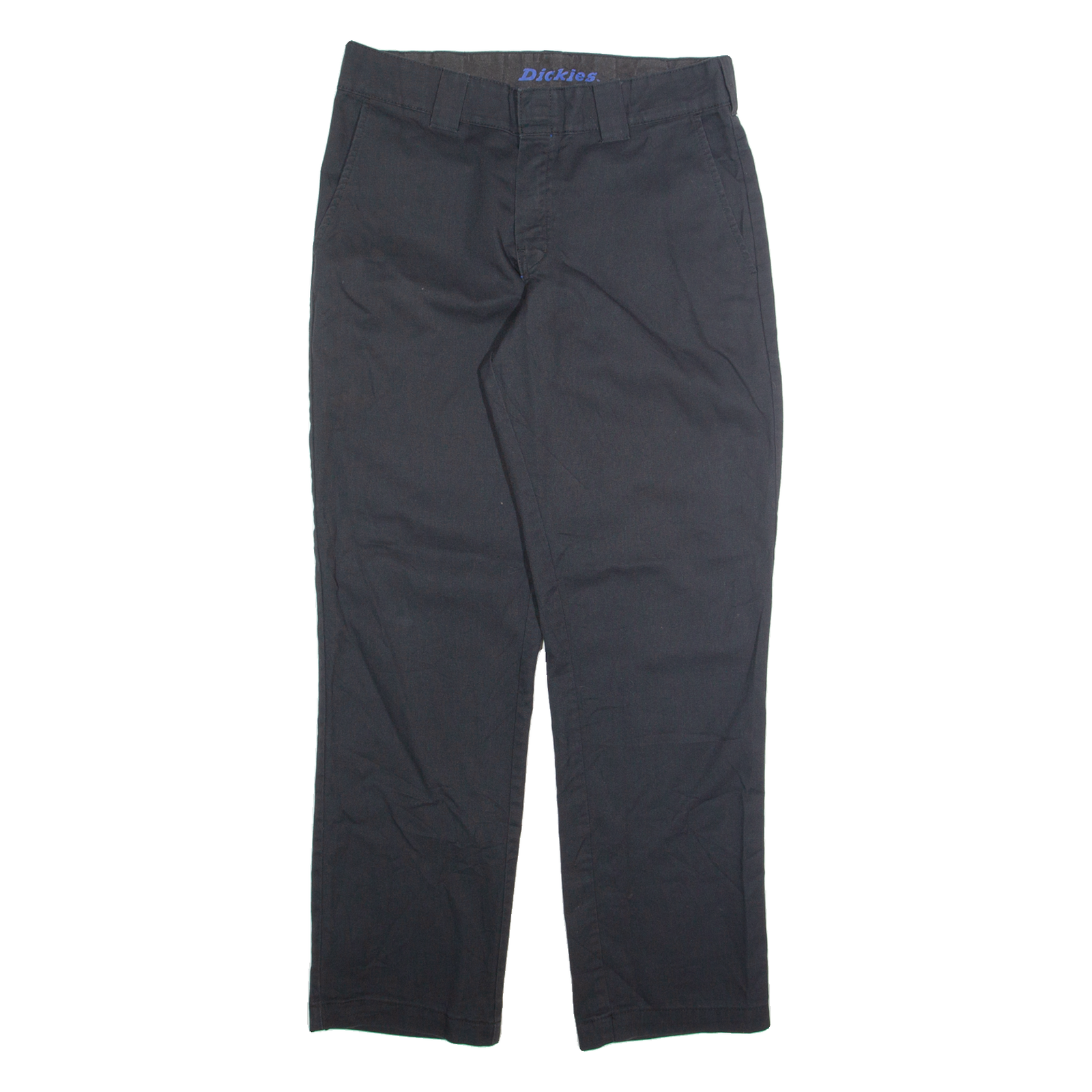 DICKIES Chino Mens Trousers Black Regular Straight W32 L30 Refurbished - N/A refurbished available on Cerqular