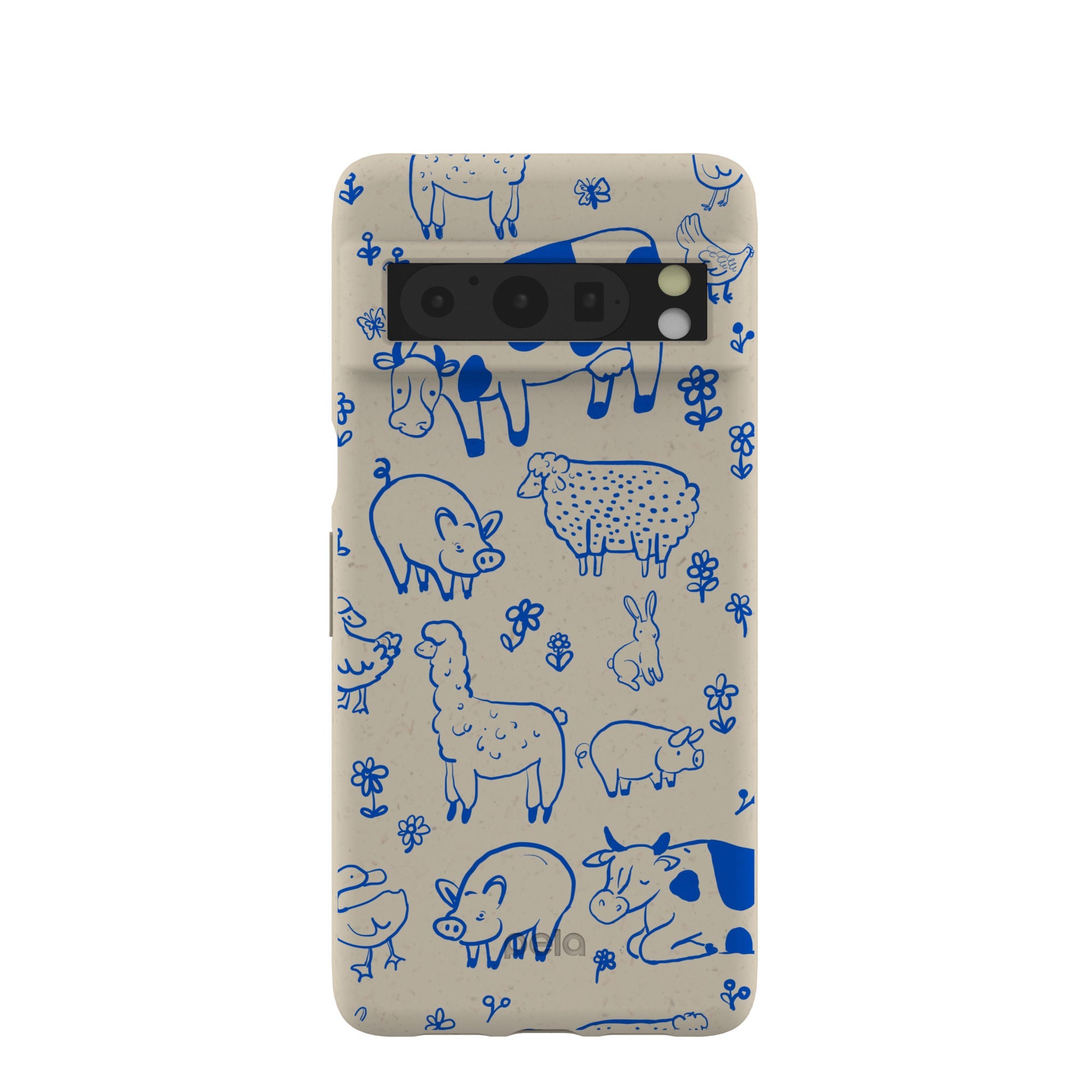London Fog Happy Farmyard Google Pixel 8 Pro Case Refurbished - Pela Case refurbished available on Cerqular