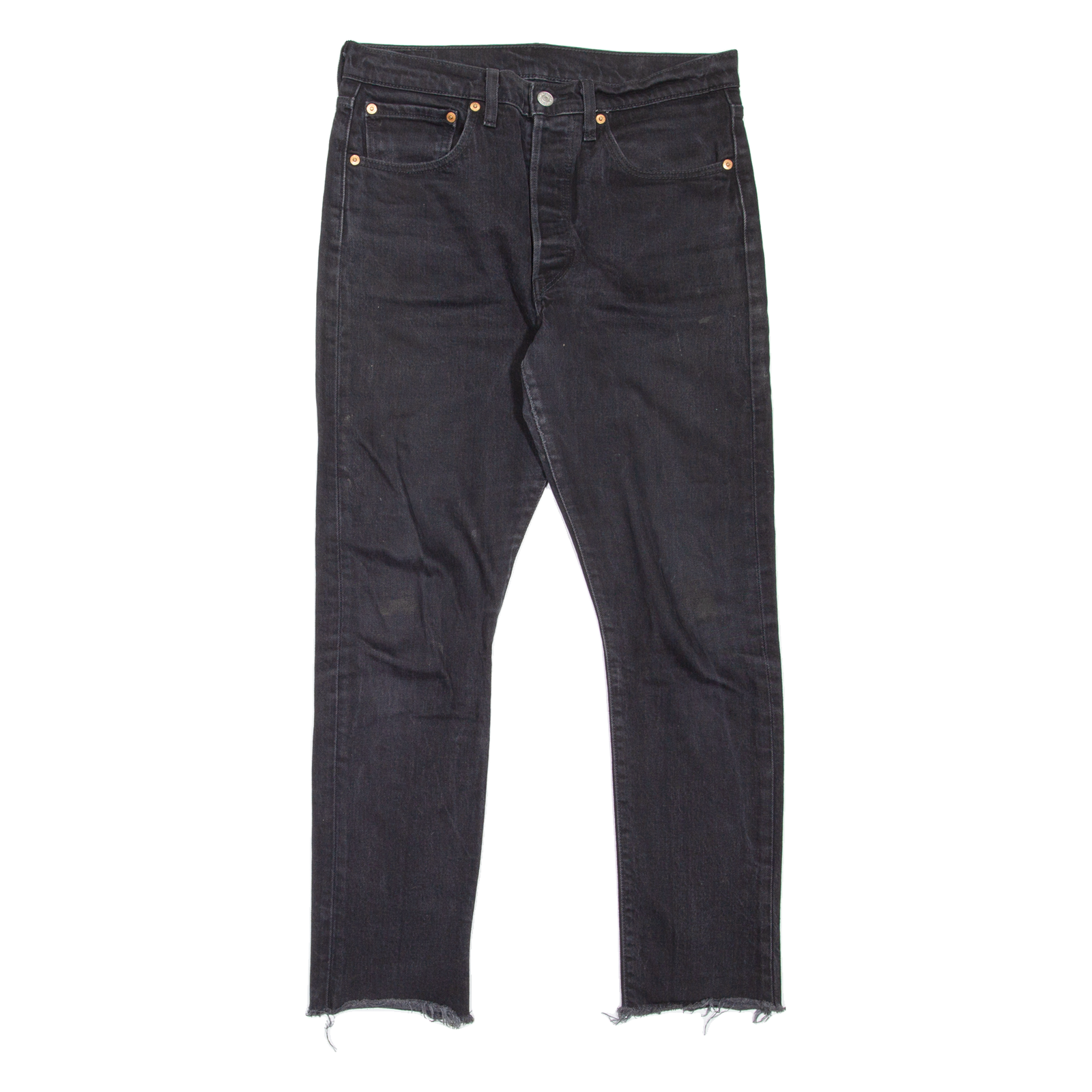 LEVI'S 501S Jeans Womens Black Skinny Straight W30 L27 Refurbished - N/A refurbished available on Cerqular