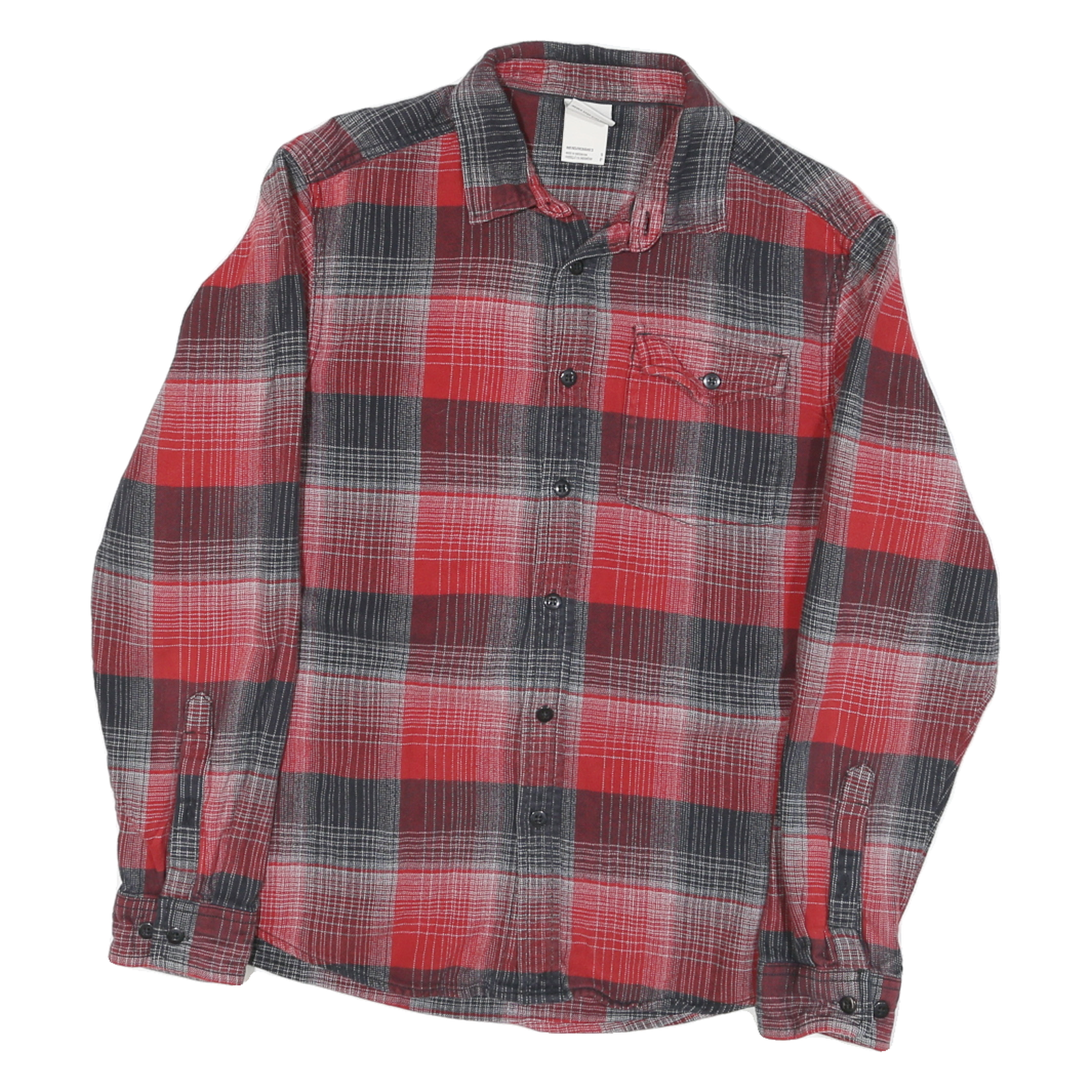 THE NORTH FACE Mens Red & Black Plaid Shirt Cotton Blend S Casual Long Sleeve Refurbished - N/A refurbished available on Cerqular