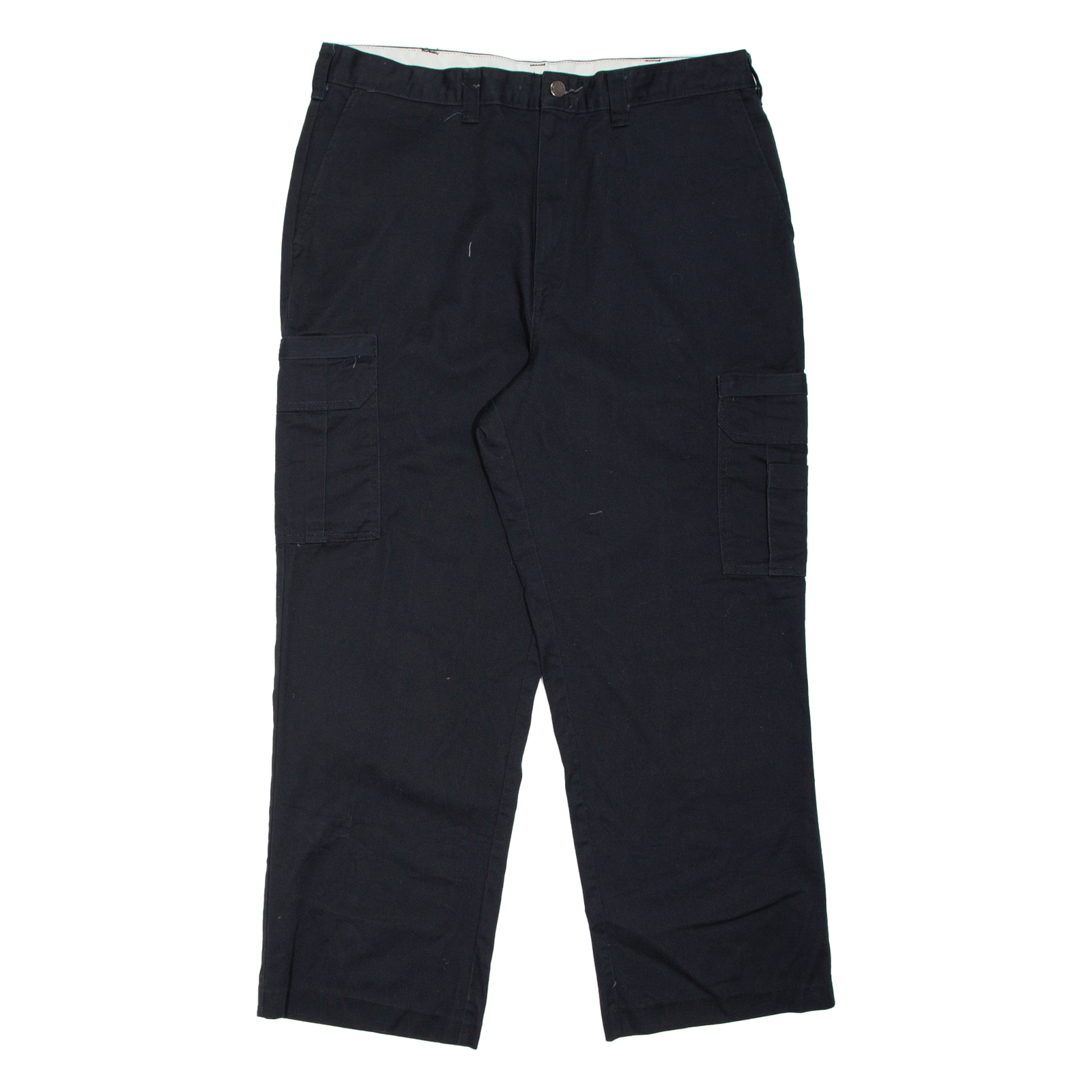DICKIES Cargo Mens Trousers Black Regular Straight W38 L30 Refurbished - N/A refurbished available on Cerqular
