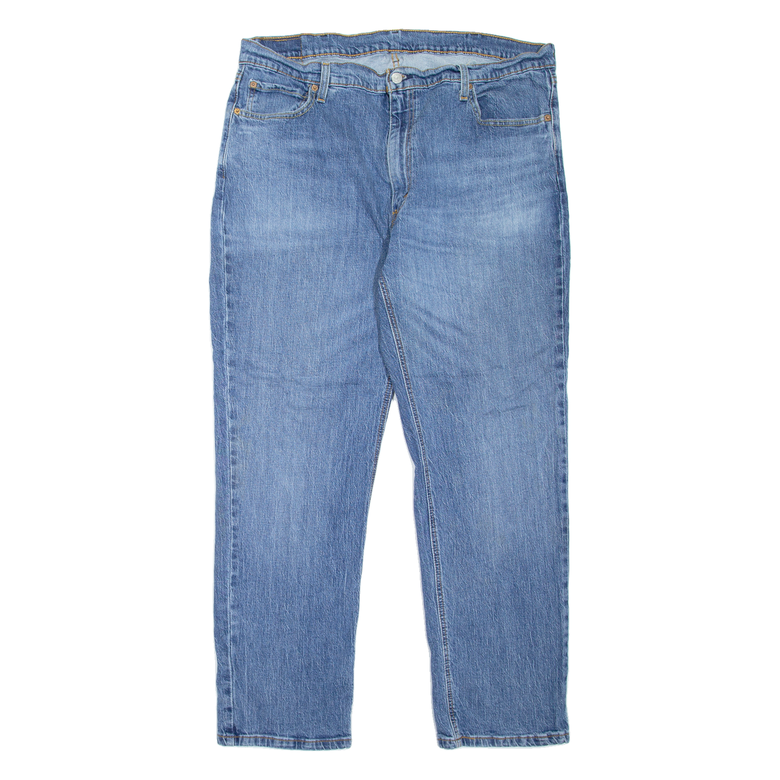 LEVI'S 541 Jeans Mens Blue Athletic Tapered Stone Wash W36 L30 Refurbished - N/A refurbished available on Cerqular