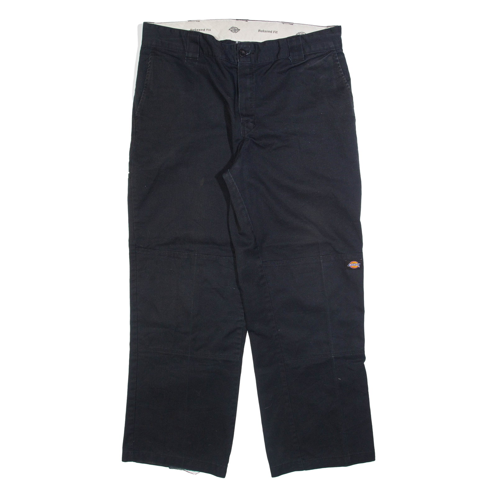 DICKIES Mens Trousers Black Relaxed Straight W36 L30 Refurbished - N/A refurbished available on Cerqular