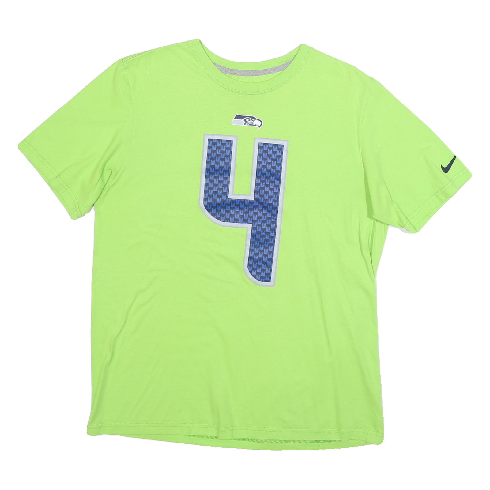 Buy NIKE Mens Green & Blue Seattle Seahawks Hauschka Football Shirt L Short Sleeve Refurbished - $18.19 NIKE Mens Green & Blue Seattle Seahawks Hauschka Football Shirt L Short Sleeve Refurbished - N/A refurbished available on Cerqular