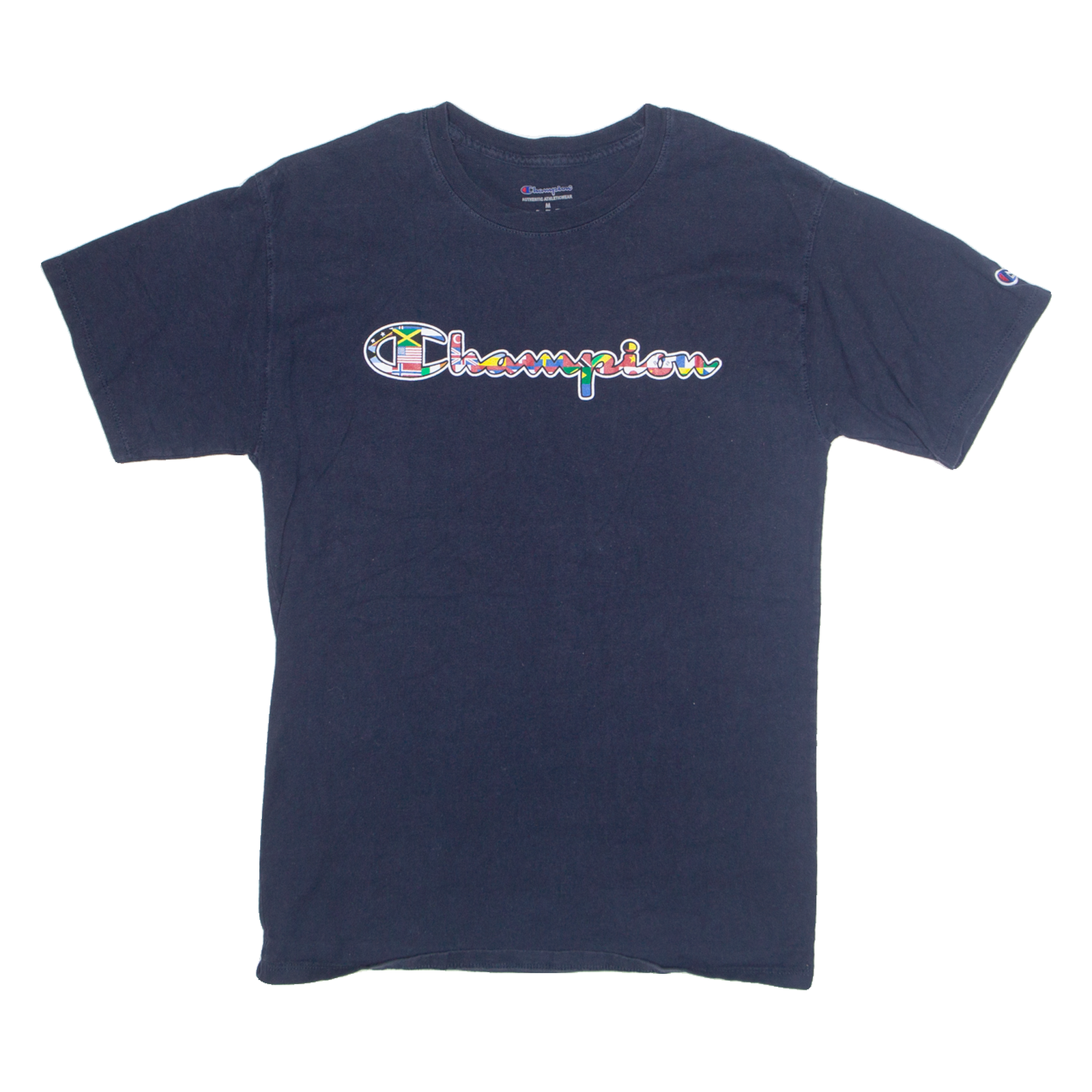 CHAMPION Womens T-Shirt Blue M Refurbished - N/A refurbished available on Cerqular