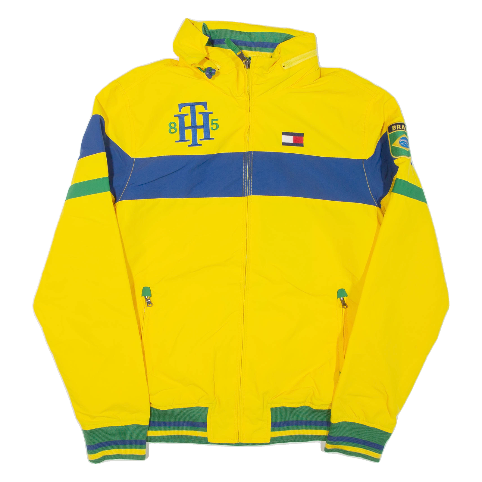 Buy TOMMY HILFIGER Brasil Mens Jacket Yellow Nylon M Refurbished - $107.89 TOMMY HILFIGER Brasil Mens Jacket Yellow Nylon M Refurbished - N/A refurbished available on Cerqular