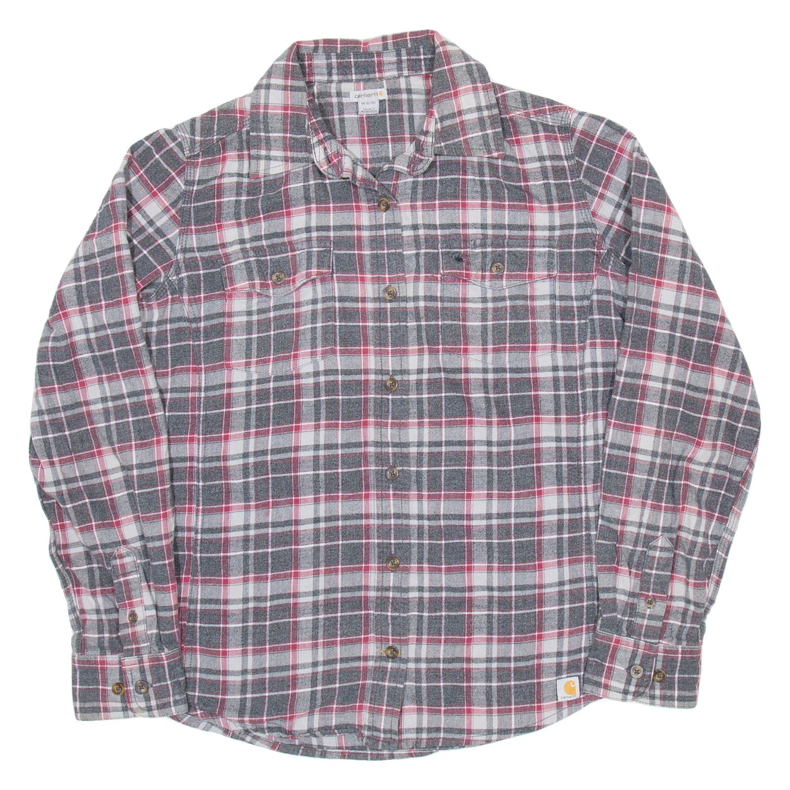 Buy CARHARTT Womens Flannel Shirt Grey Check Long Sleeve M Refurbished - $51.99 CARHARTT Womens Flannel Shirt Grey Check Long Sleeve M Refurbished - N/A refurbished available on Cerqular